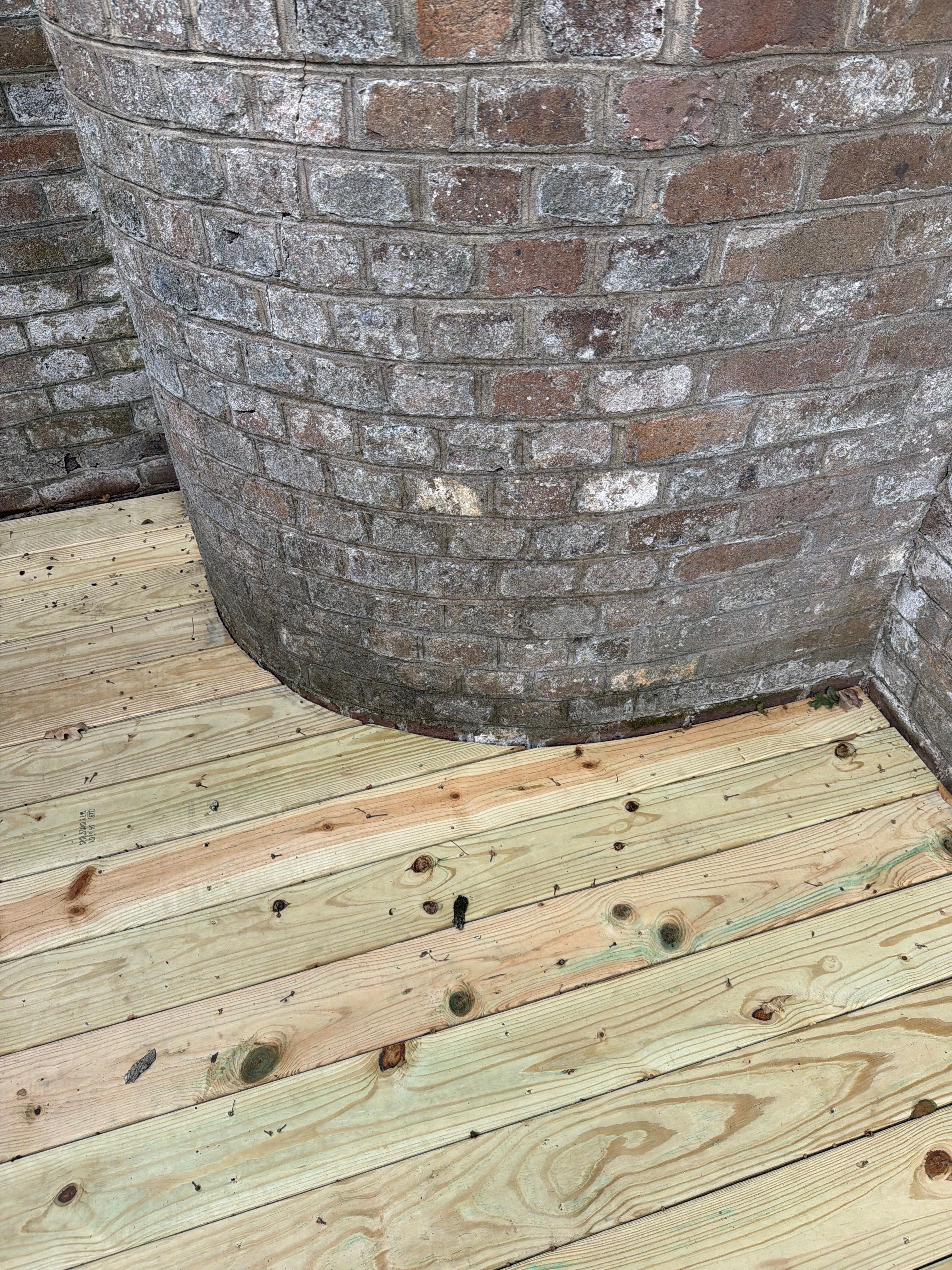 Custom Curved Deck Build – Residential by Billy Weatherspoon Contractor