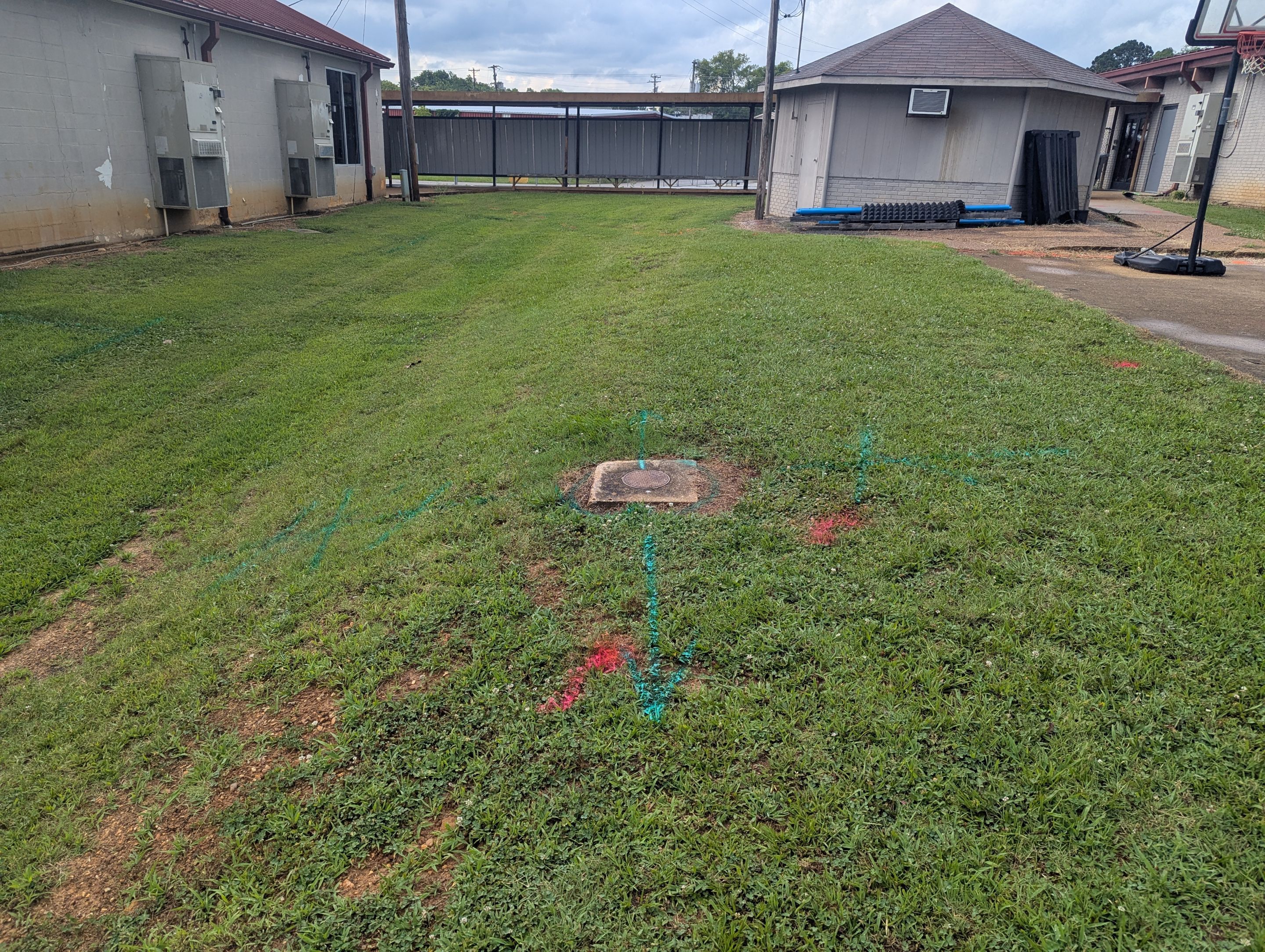 Utility Locate and GPR (School Project) by Alsip Locating Service, LLC