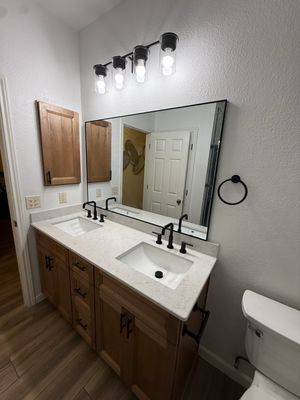 China Grove Tub-to-Shower Conversion | Modern Walk-In Shower Remodel