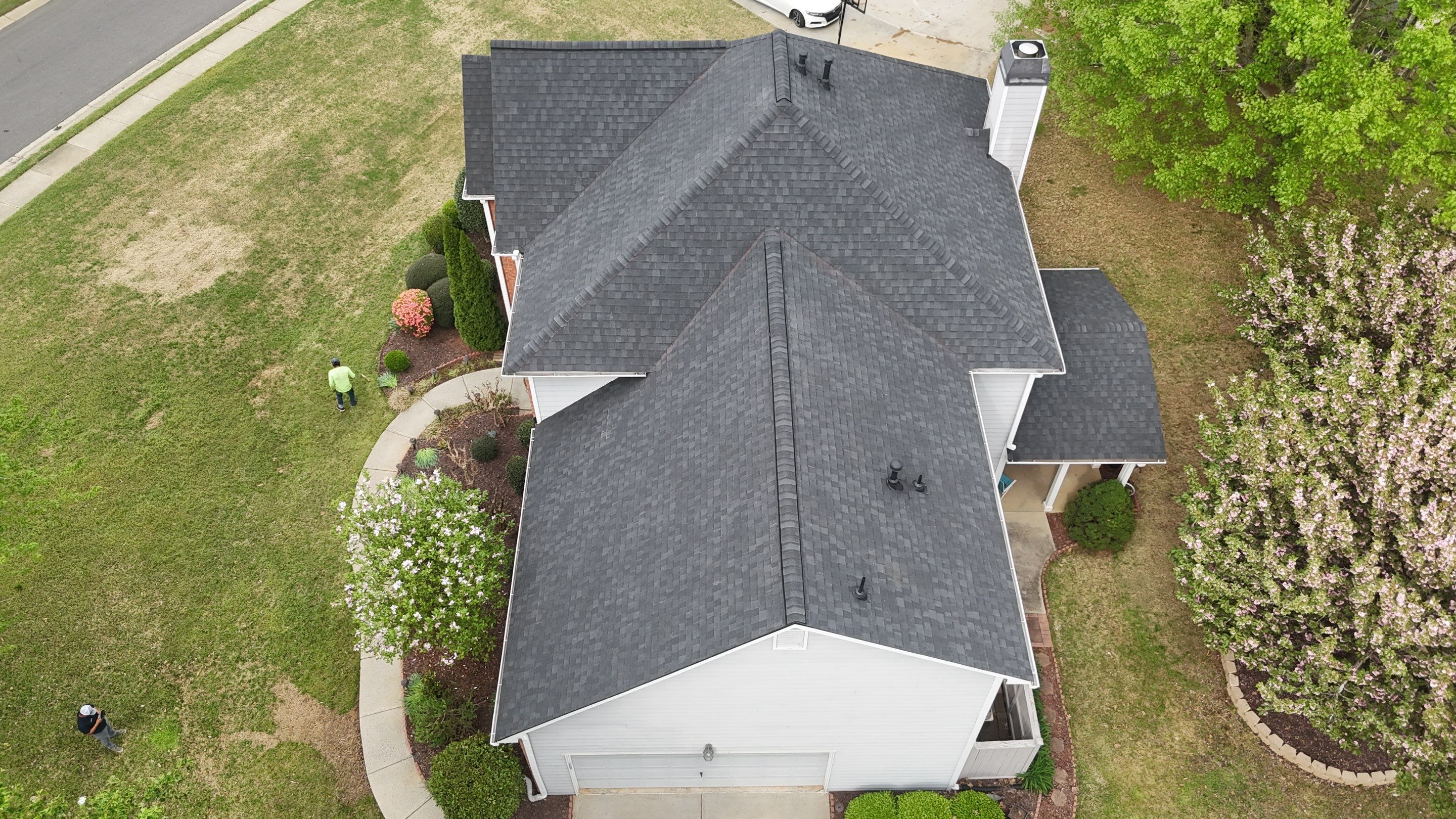Cumming, GA Roof Replacement CertainTeed Landmark Pro Max Def Charcoal Black by Reset Roofing
