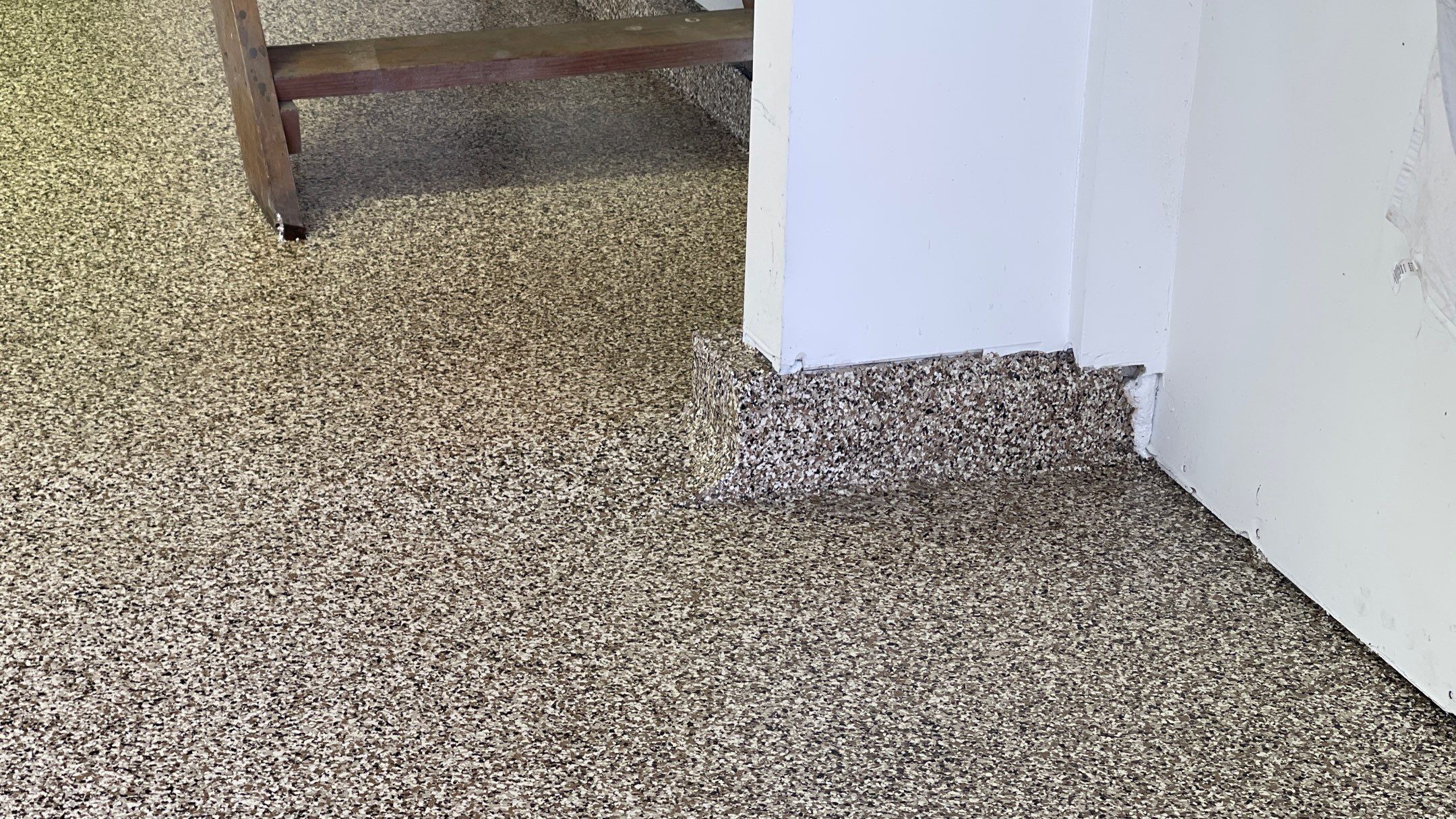 Curt E. gets a new garage floor!  by Banner Garage