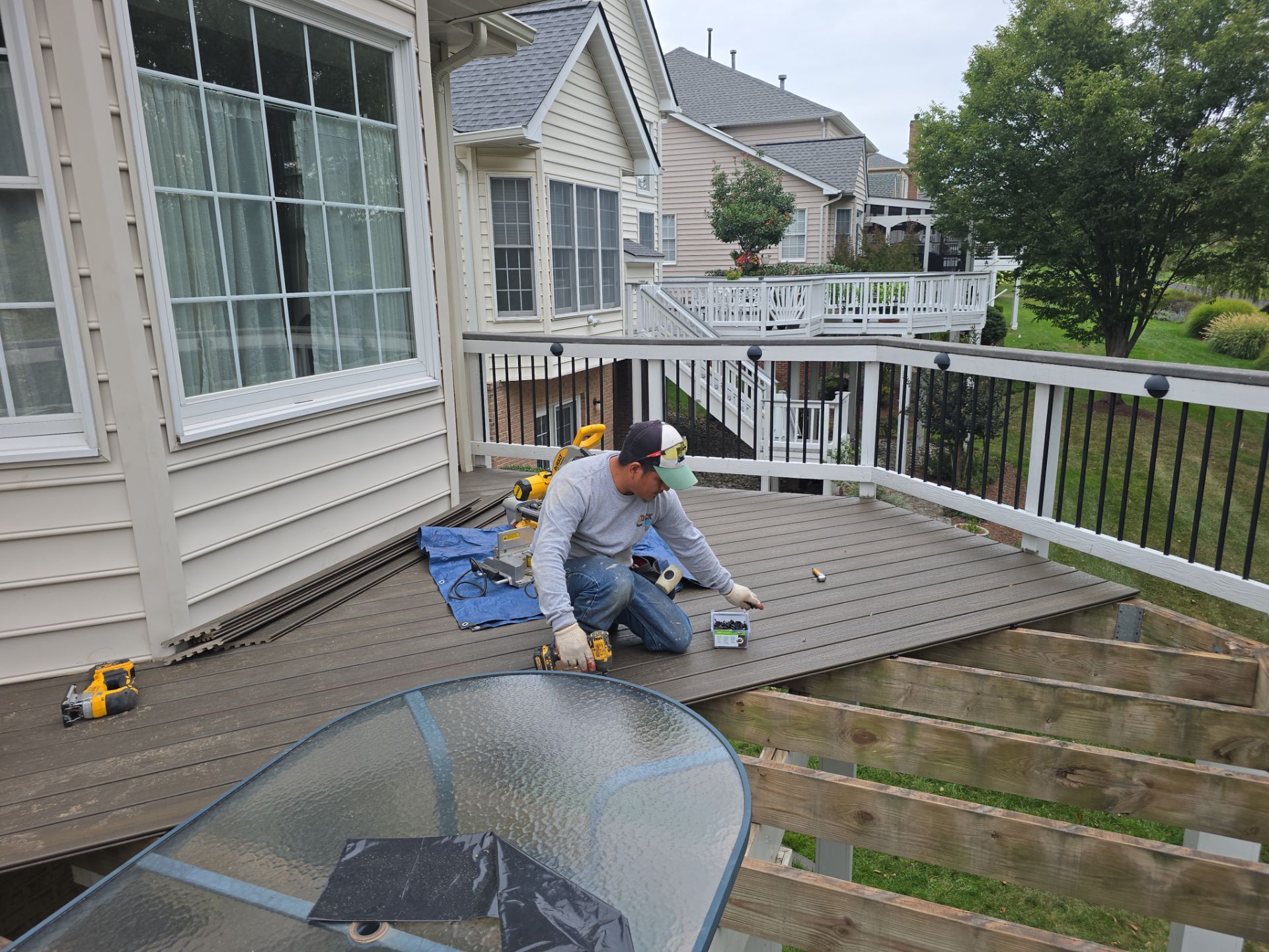 Composite Decking Upgrade in Ashburn, VA  by Deck Guru