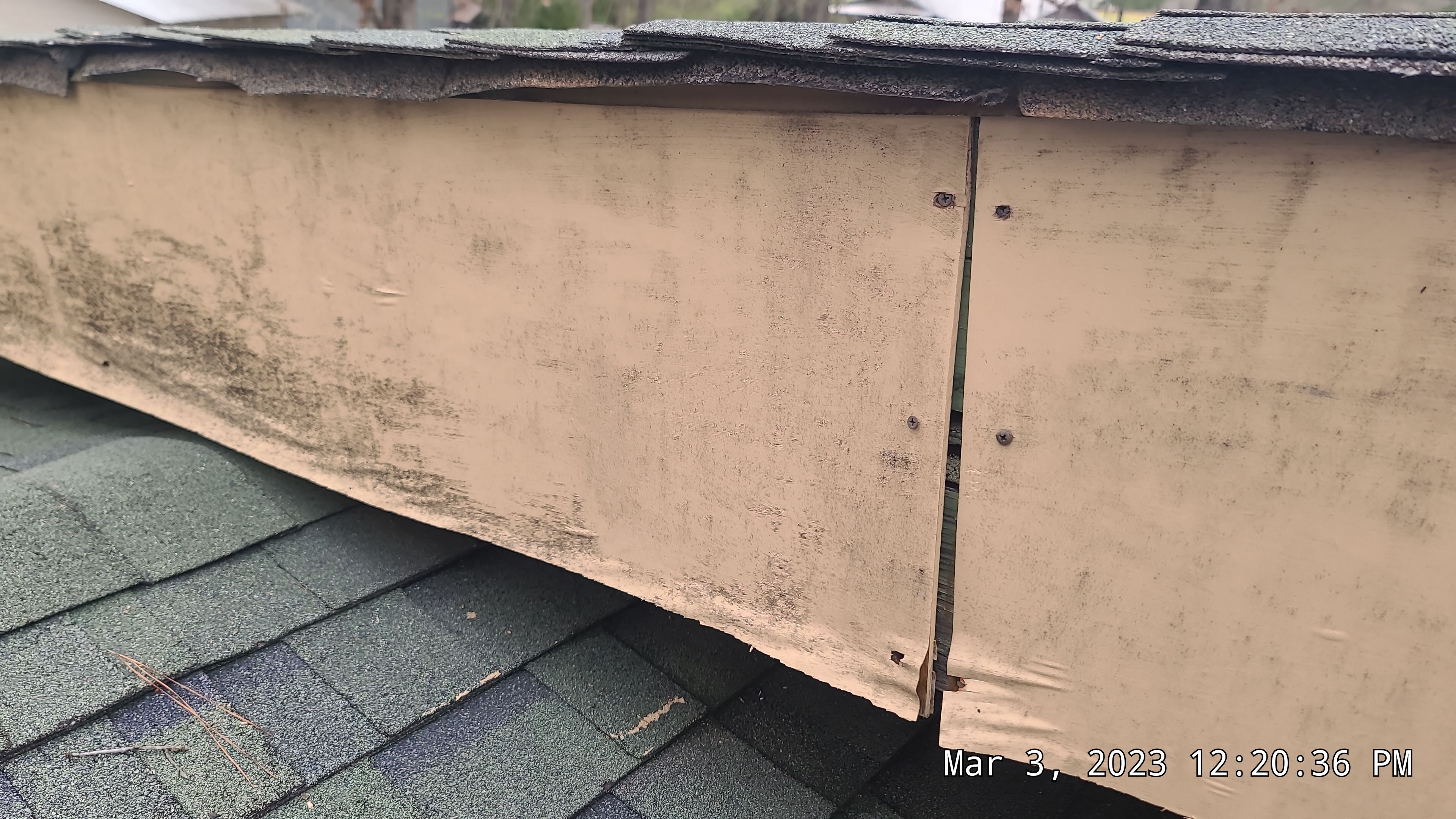 Residential Roofing Installation using 29 Gauge Colored Metal by Hostetler Roofing
