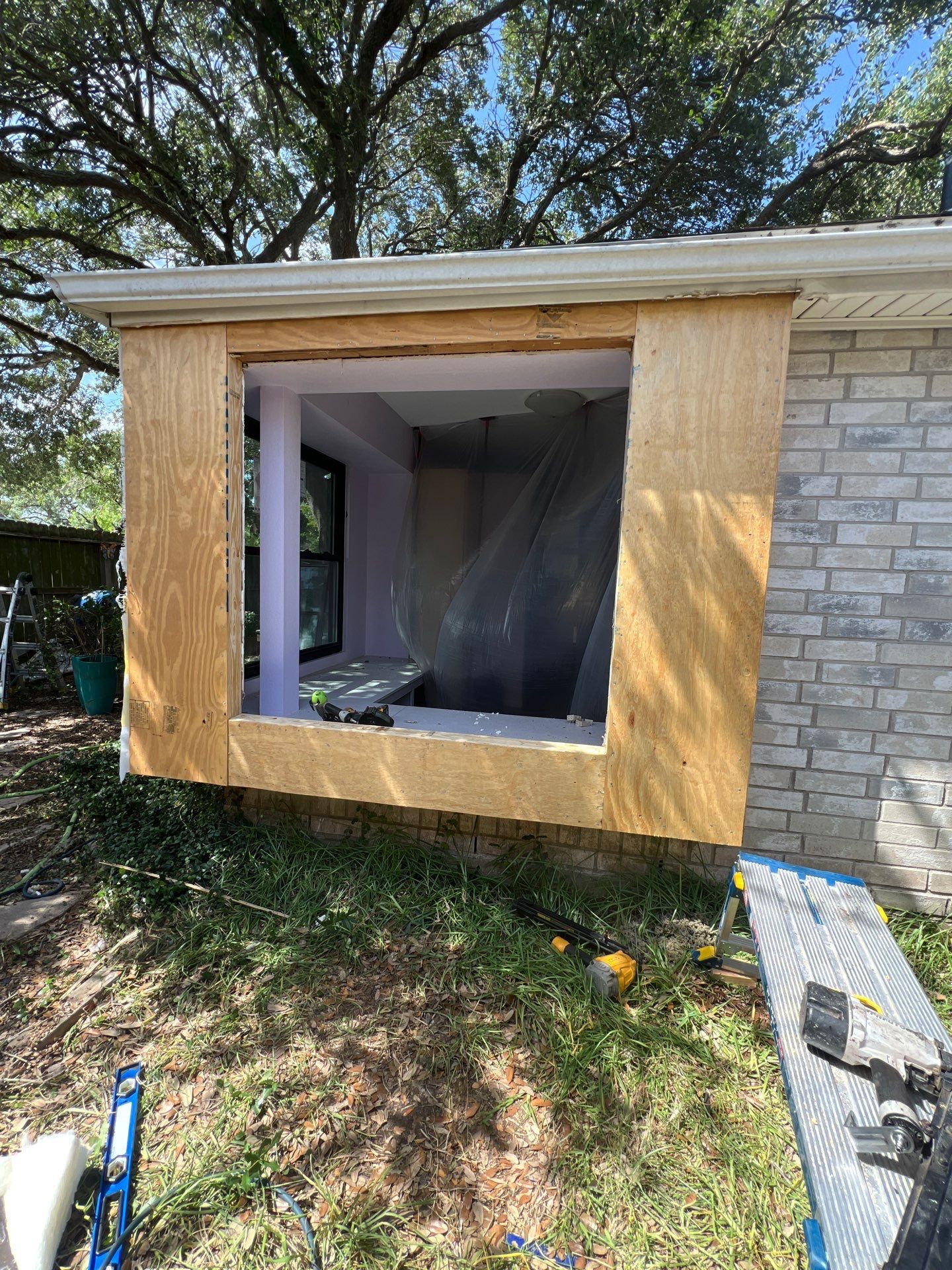Rotting away under the Oaks by Bayfront Roofing and Construction