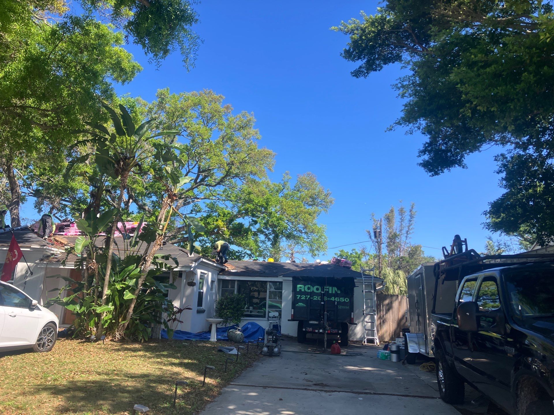 Project in St. Petersburg 33710 by Mitchell Roofing Company LLC 