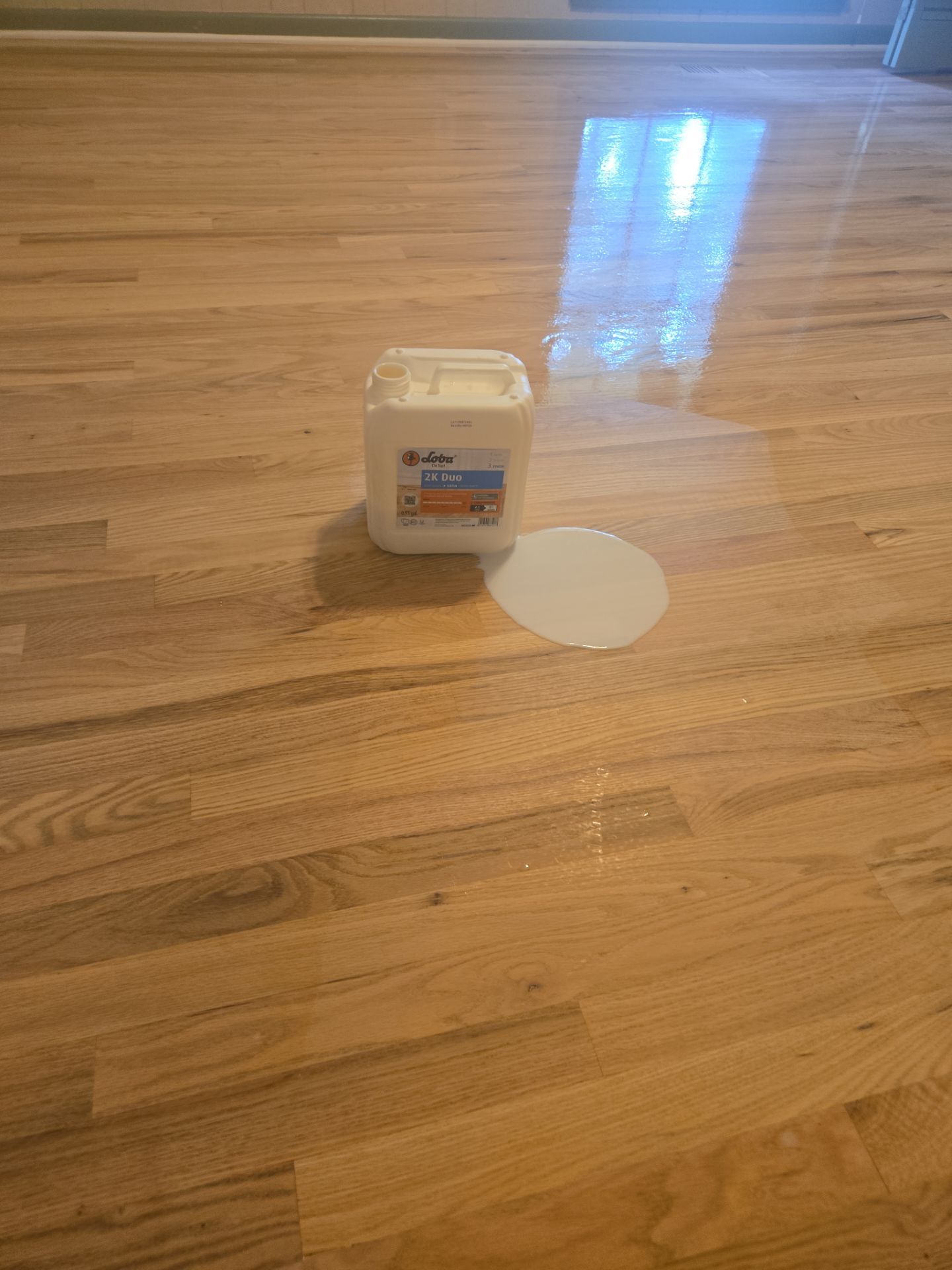 Natural Satin Refinish  by Footprints Floors of Nashville