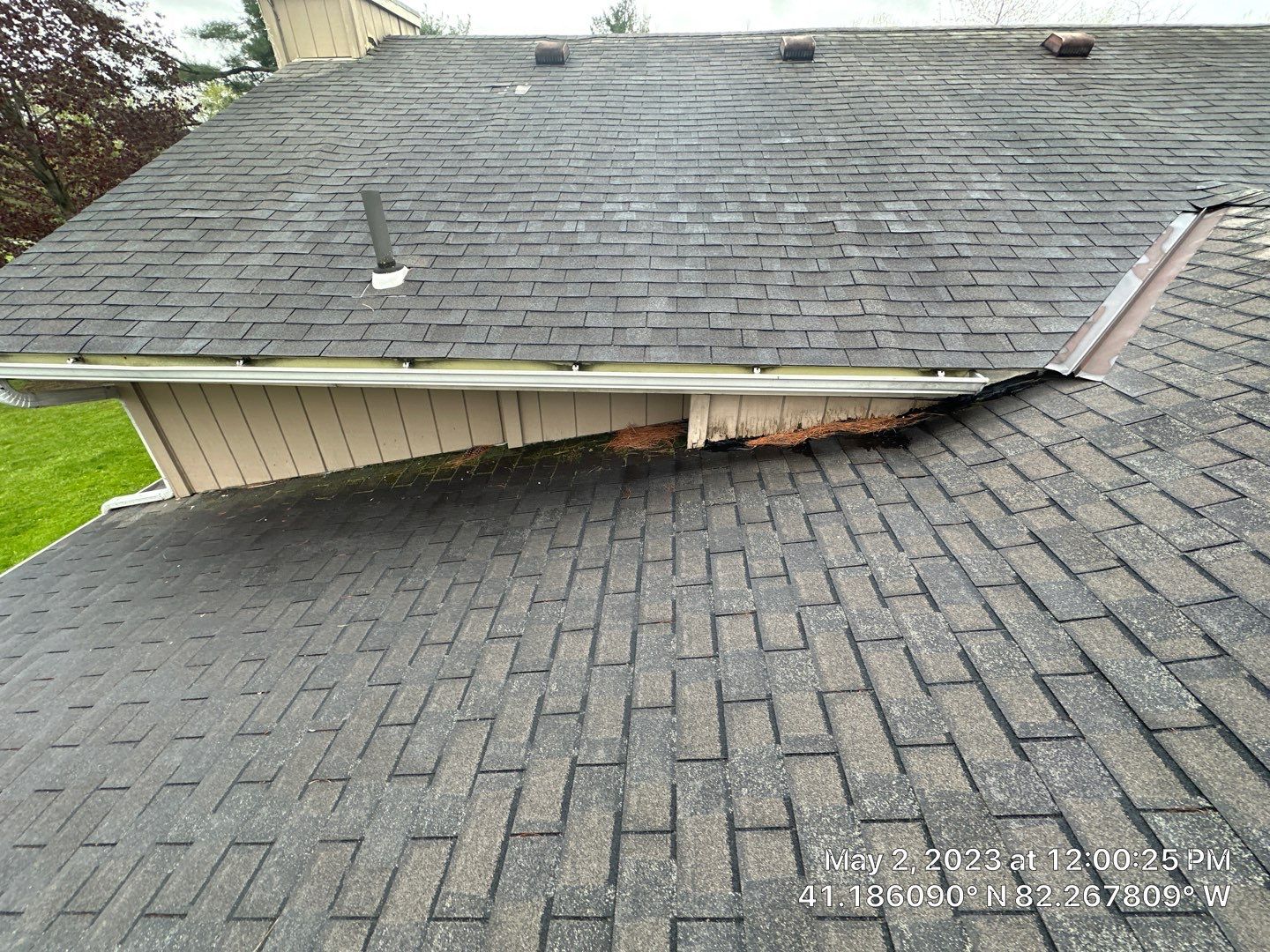 Residential Roof Replacement using Owens Corning Duration, Black Sable by Absolute Roofing and Construction