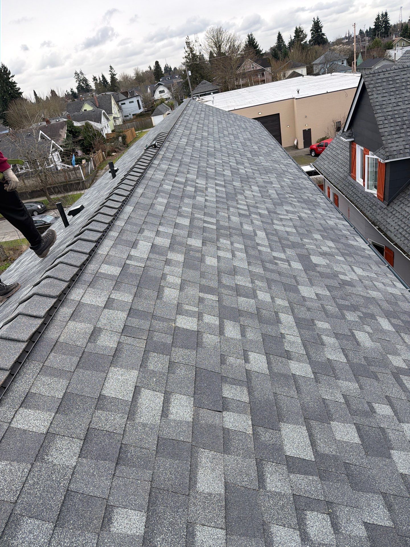 Residential Roofing Installation using GAF UHDZ Shingles by Roofing Formula LLC