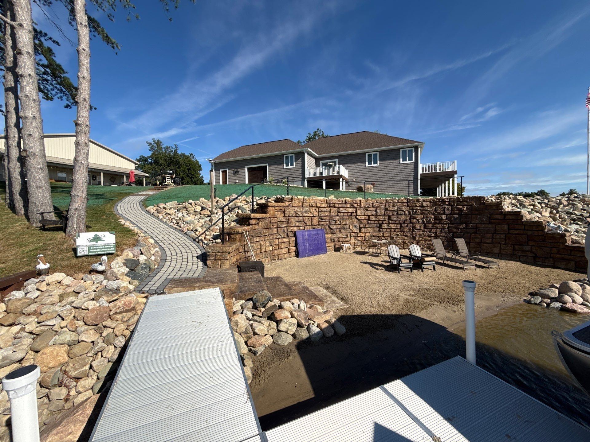 Project in Montpelier, Ohio by Farrell's Lawn & Garden Center LLC