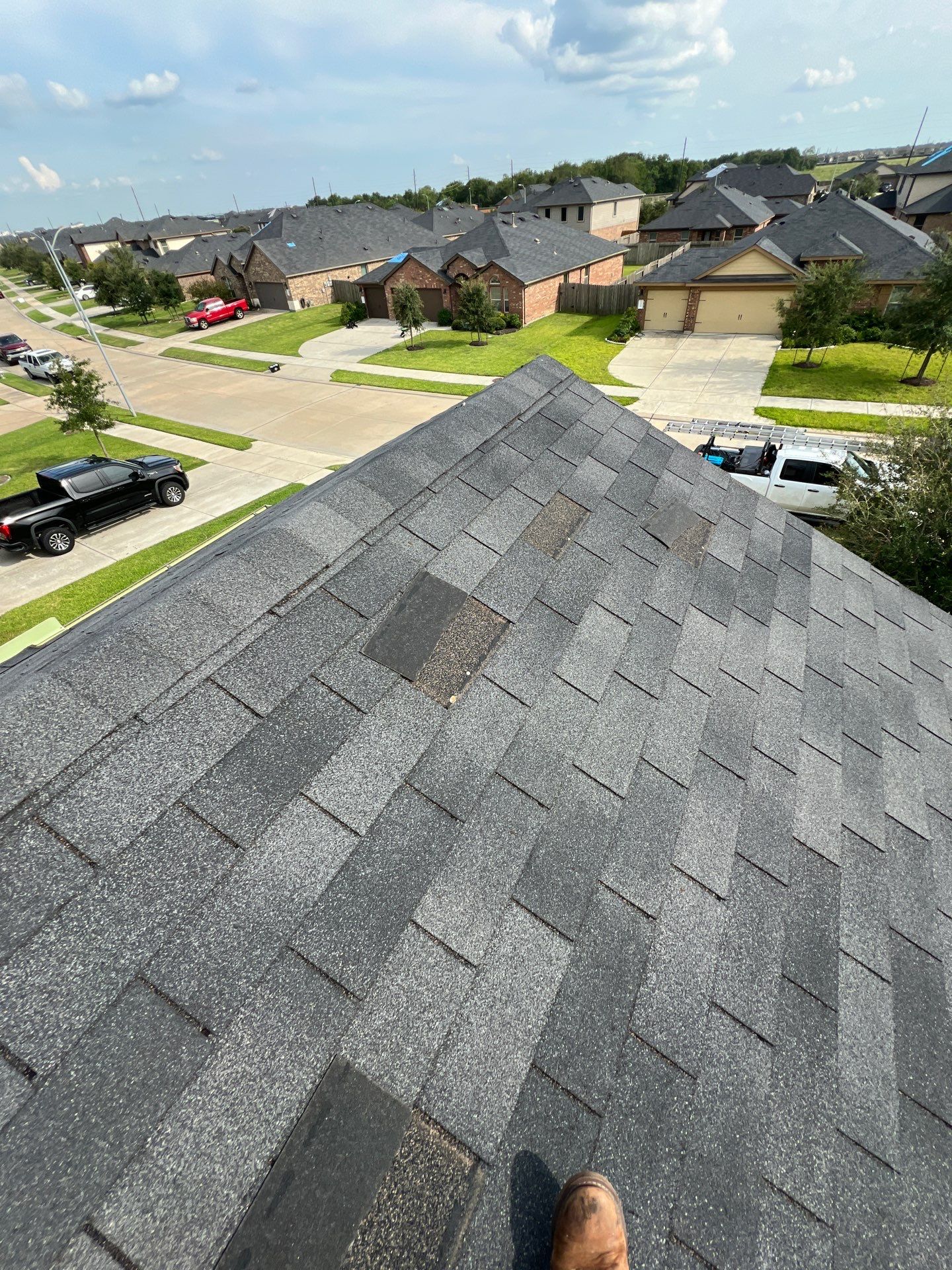 Residential Roofing Repair using Owen's Corning Duration (Lifetime) Shingles by Roof Repair Company