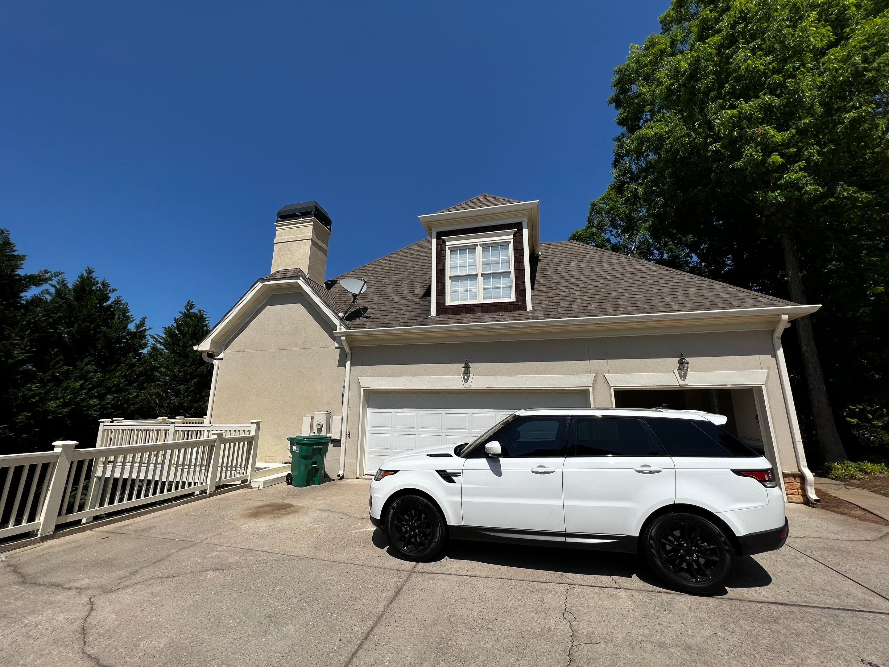 Exterior Painting and Wood Deck Staining in Alpharetta by Swift Home Renovations