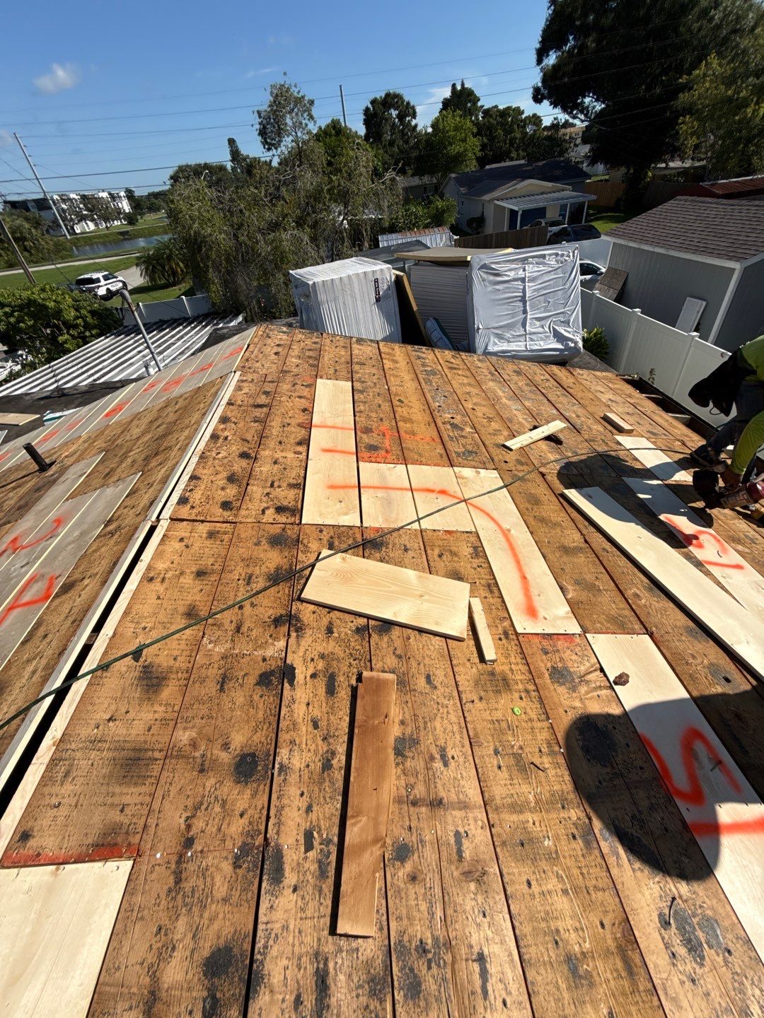 Project in St. Petersburg 33713 by Mitchell Roofing Company LLC