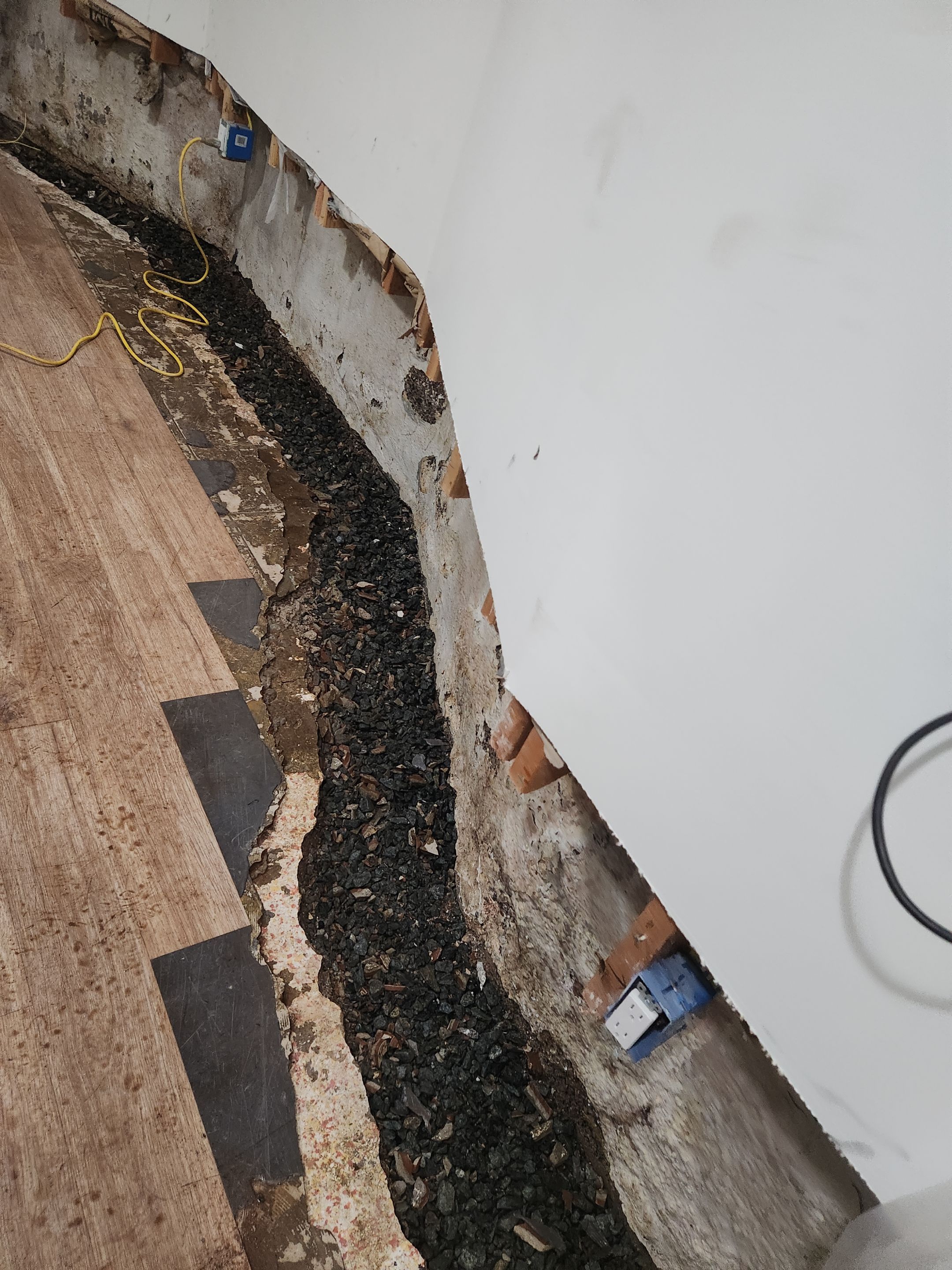 Interior French Drain Kearny NJ by Pure Service Pro, LLC 