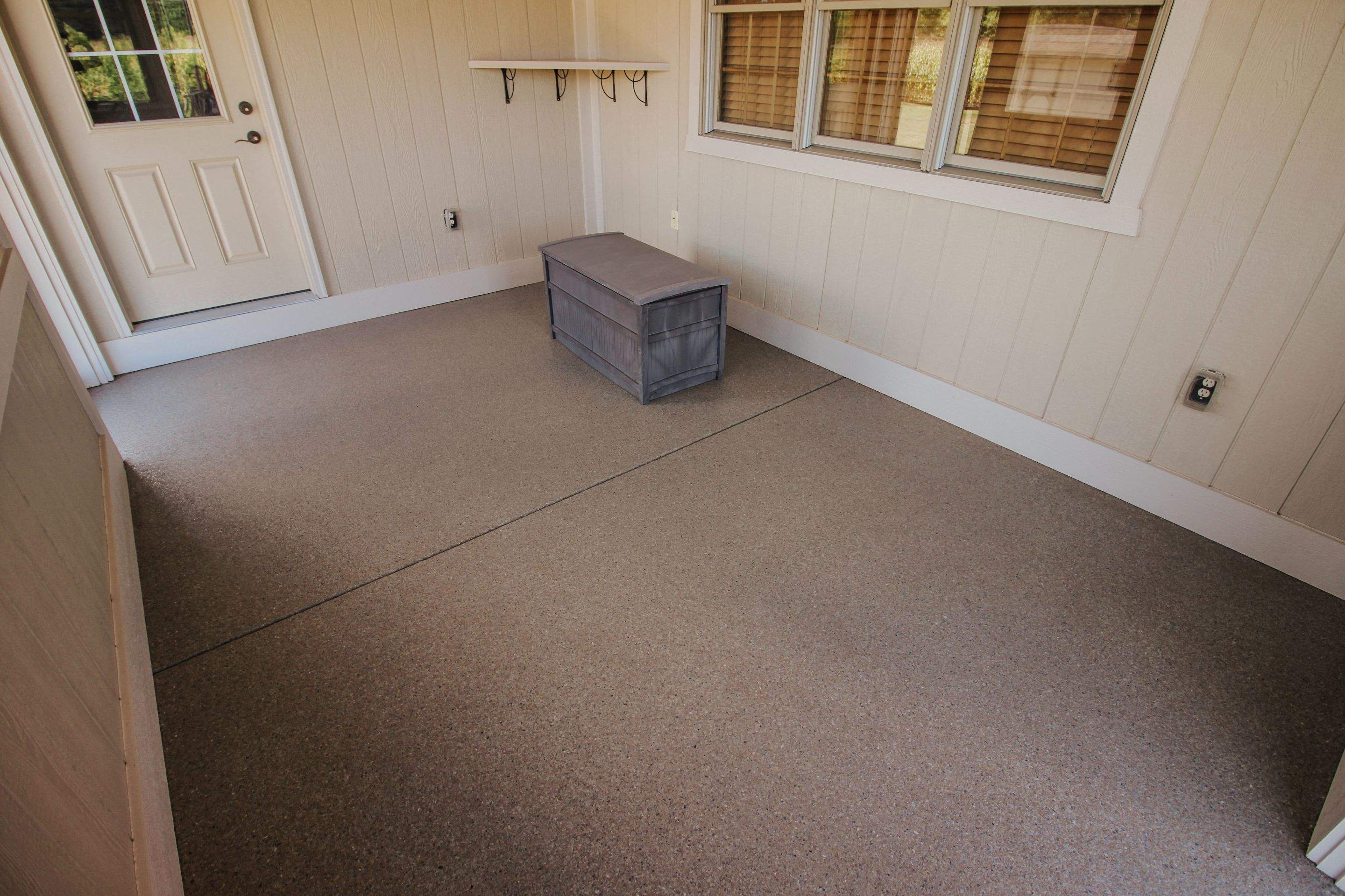 Sunroom Installation using Flint by Your1DayFloor.com