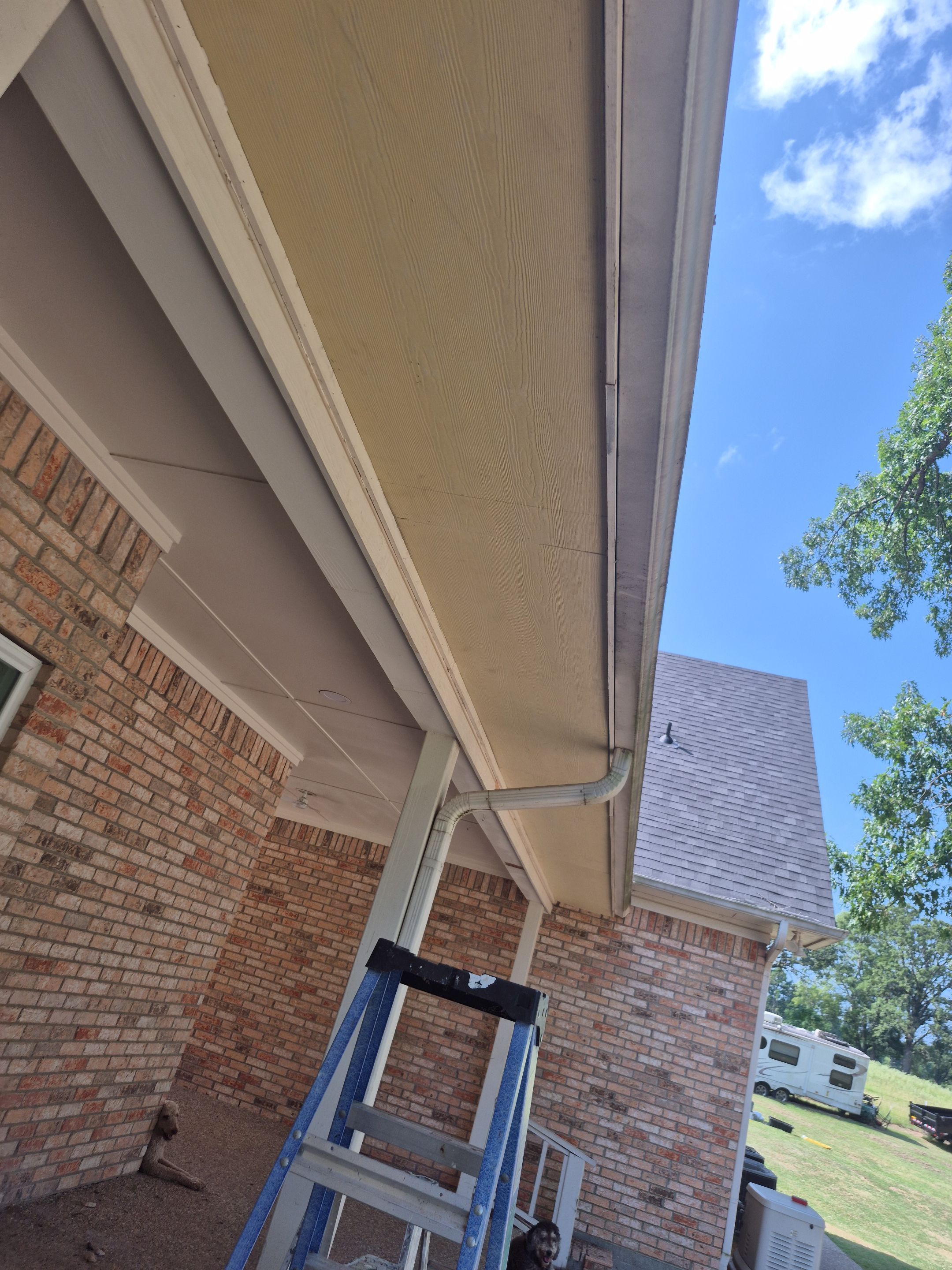 Exterior Painting in Ben Wheeler, TX | House & Front Porch Refresh by Quality Coats Painting