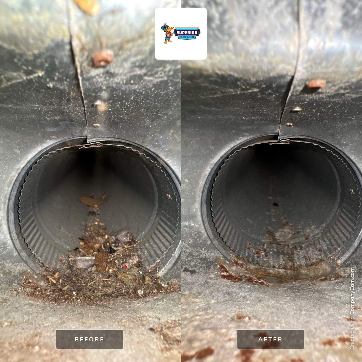 Air Duct Cleaning With a Vacuum Truck in South Park, PA by Superior Air Duct Cleaning