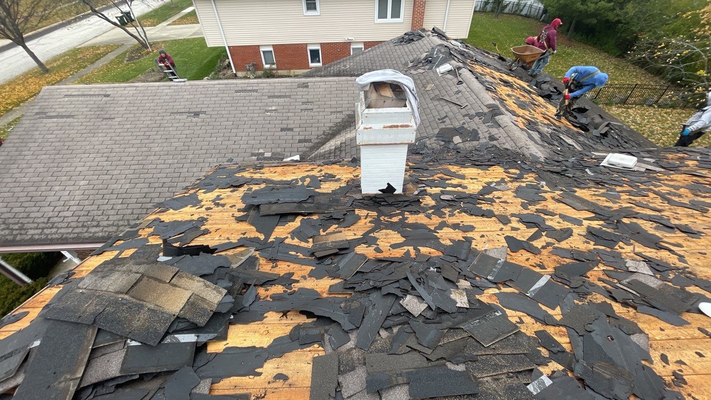 Residential Roofing Installation using GAF Timberline HDZ by Pro Home Services Inc