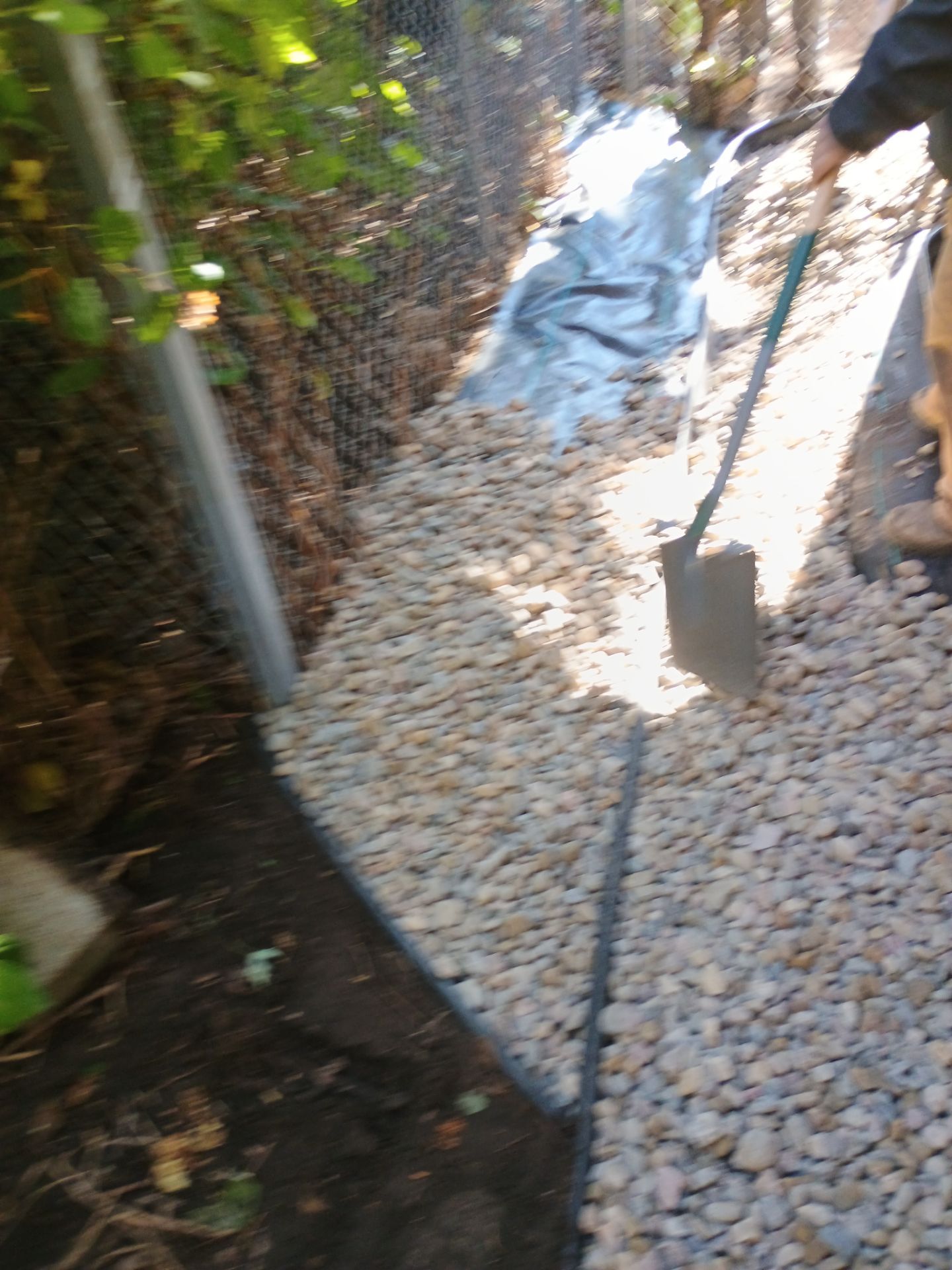 A French Drain for Jeniffer by Waterproofing Northeast