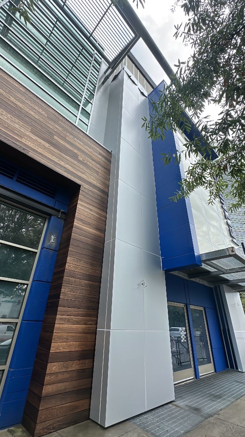 Exterior Installation using ACM Composite Panels by Infinity Metal Systems