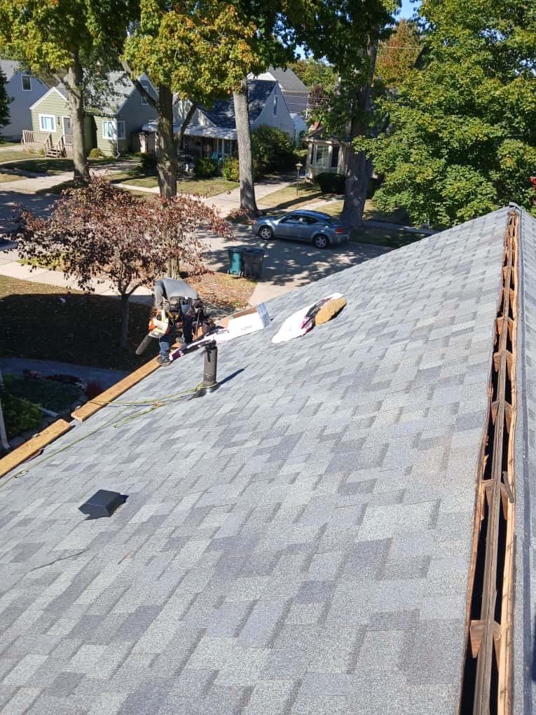 Roof Replacement using Owens Corning Estate Gray by 180 Contractors