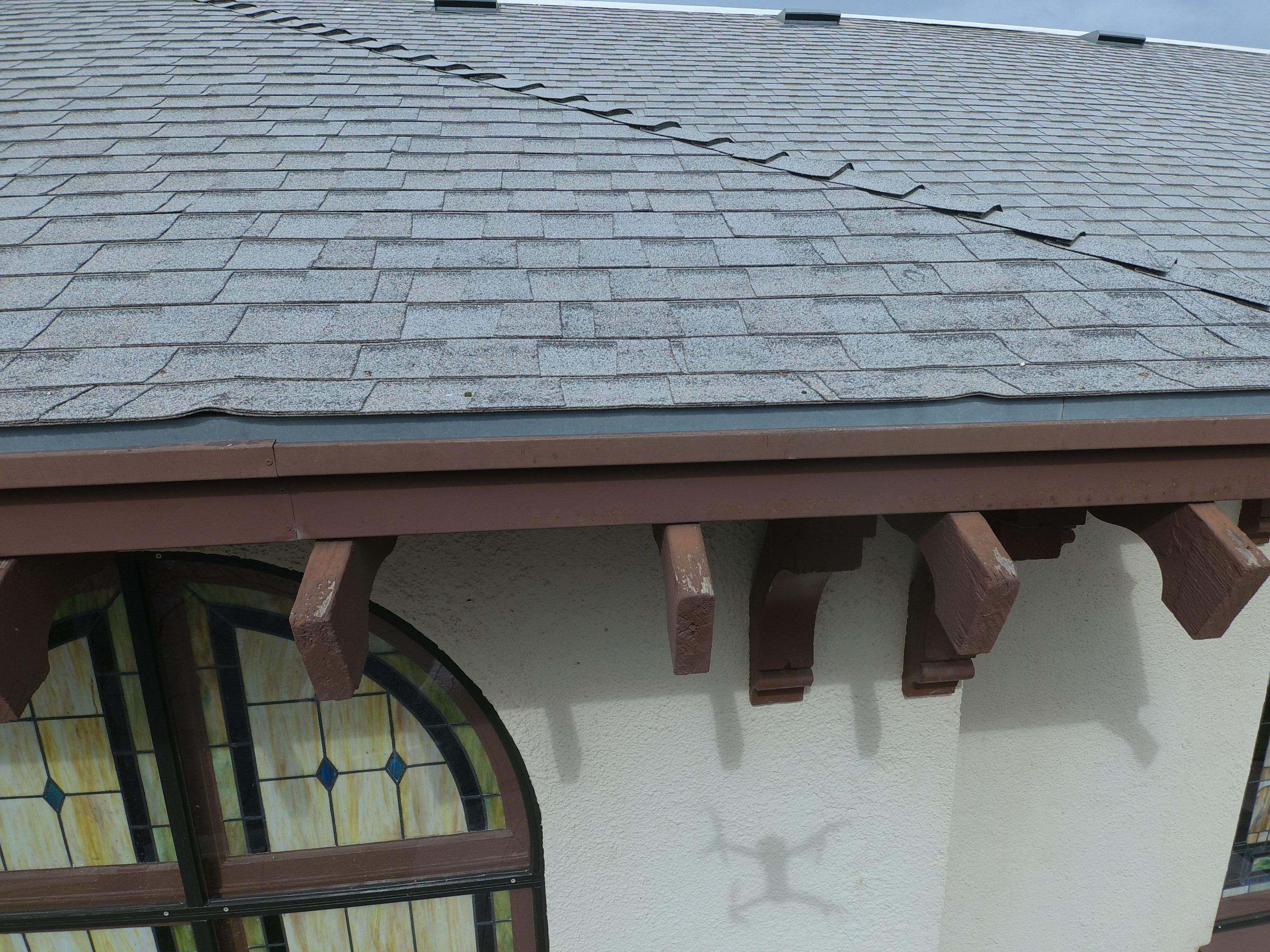  Presbyterian Church repairs to entrance architecture by Straight Edge Roofing Inc