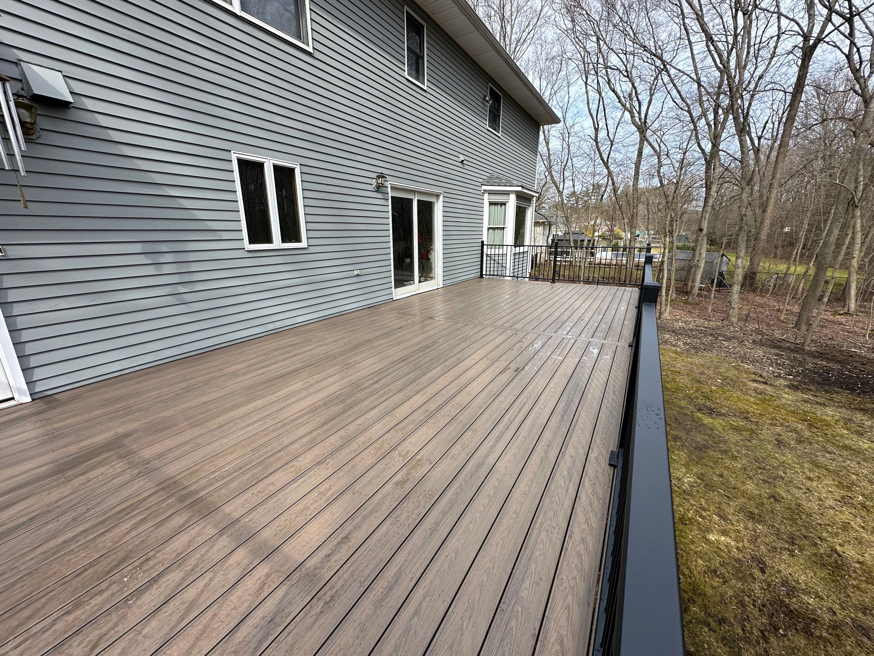Deck Resurface in wall nj by deck guardian