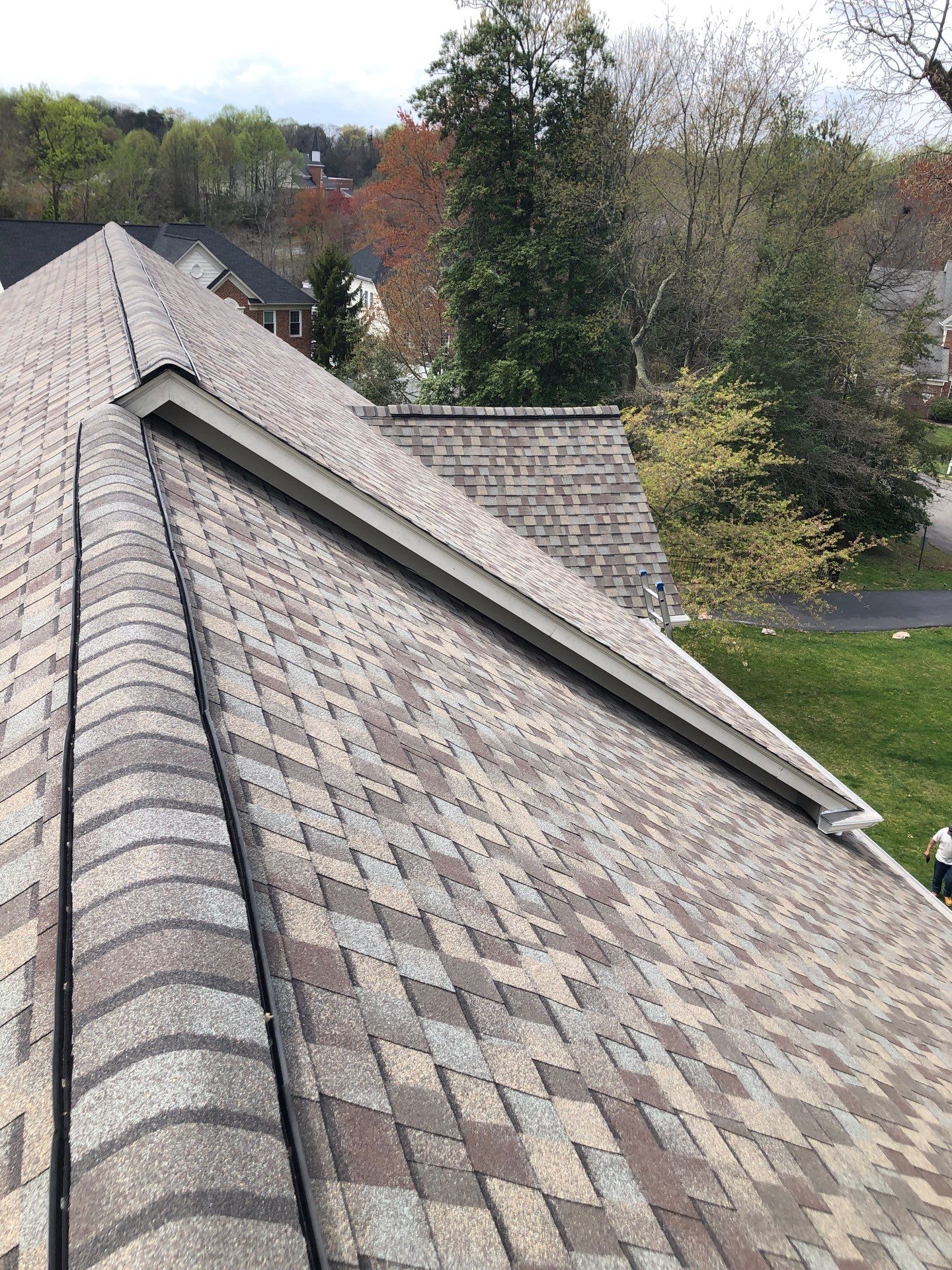 Burke: CertainTeed Landmark Pro Designer Shingles in Max Def Weathered Wood by RM Banning, Inc.