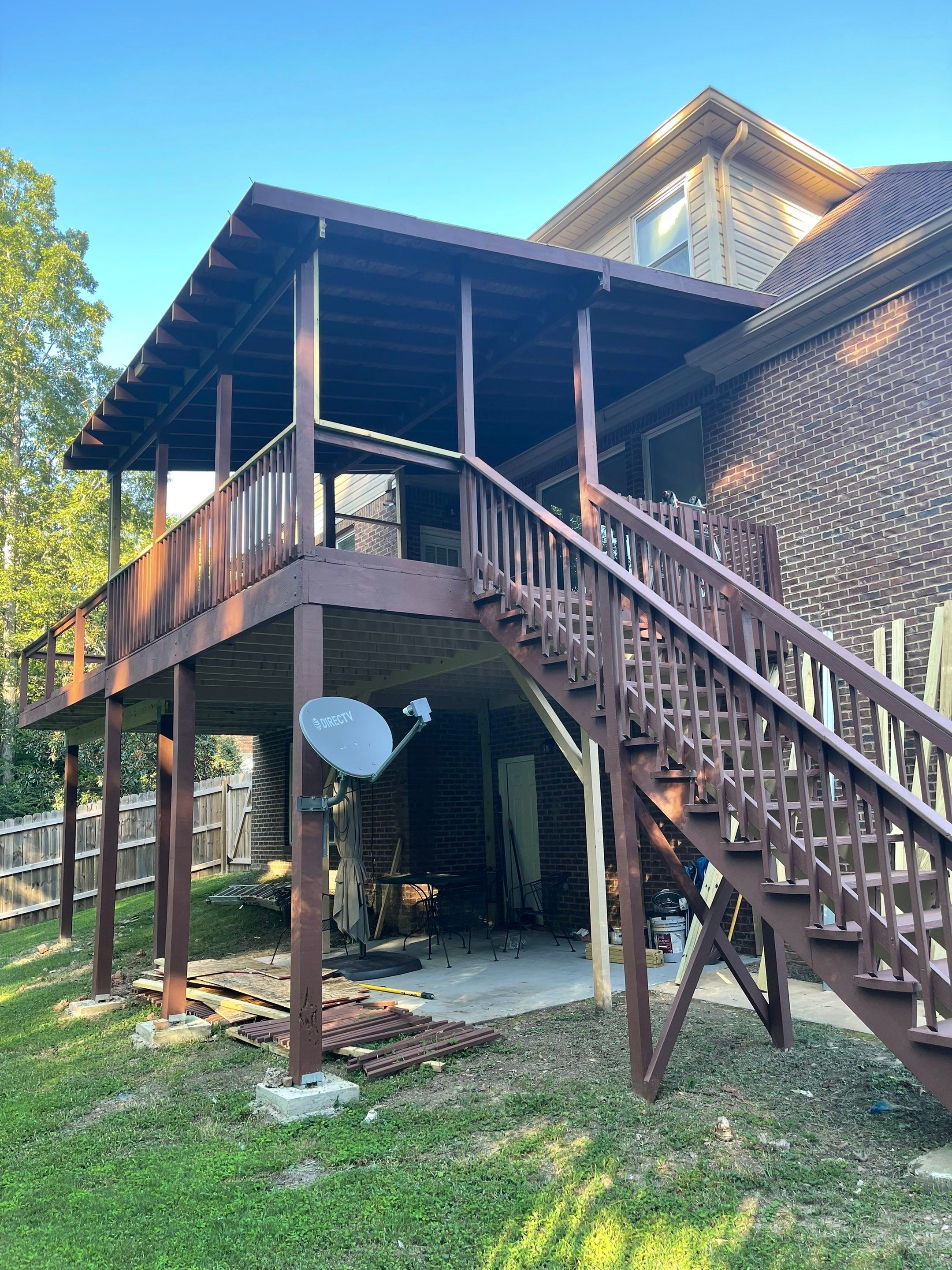 Aspen Lake - Covered Porch by Pillar and Pine