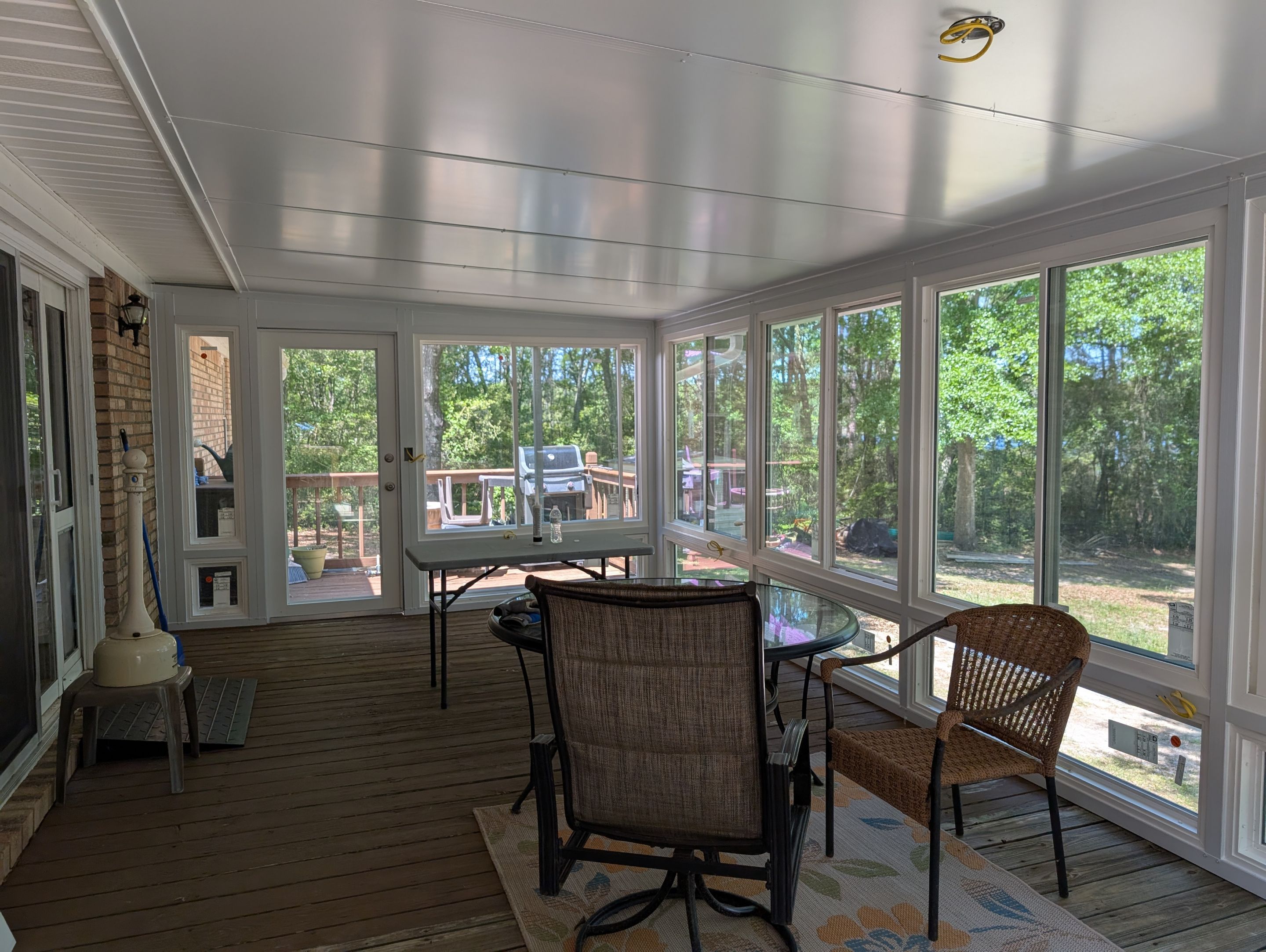 Glass Room using Colorbeam Framing System by Titan Sunrooms