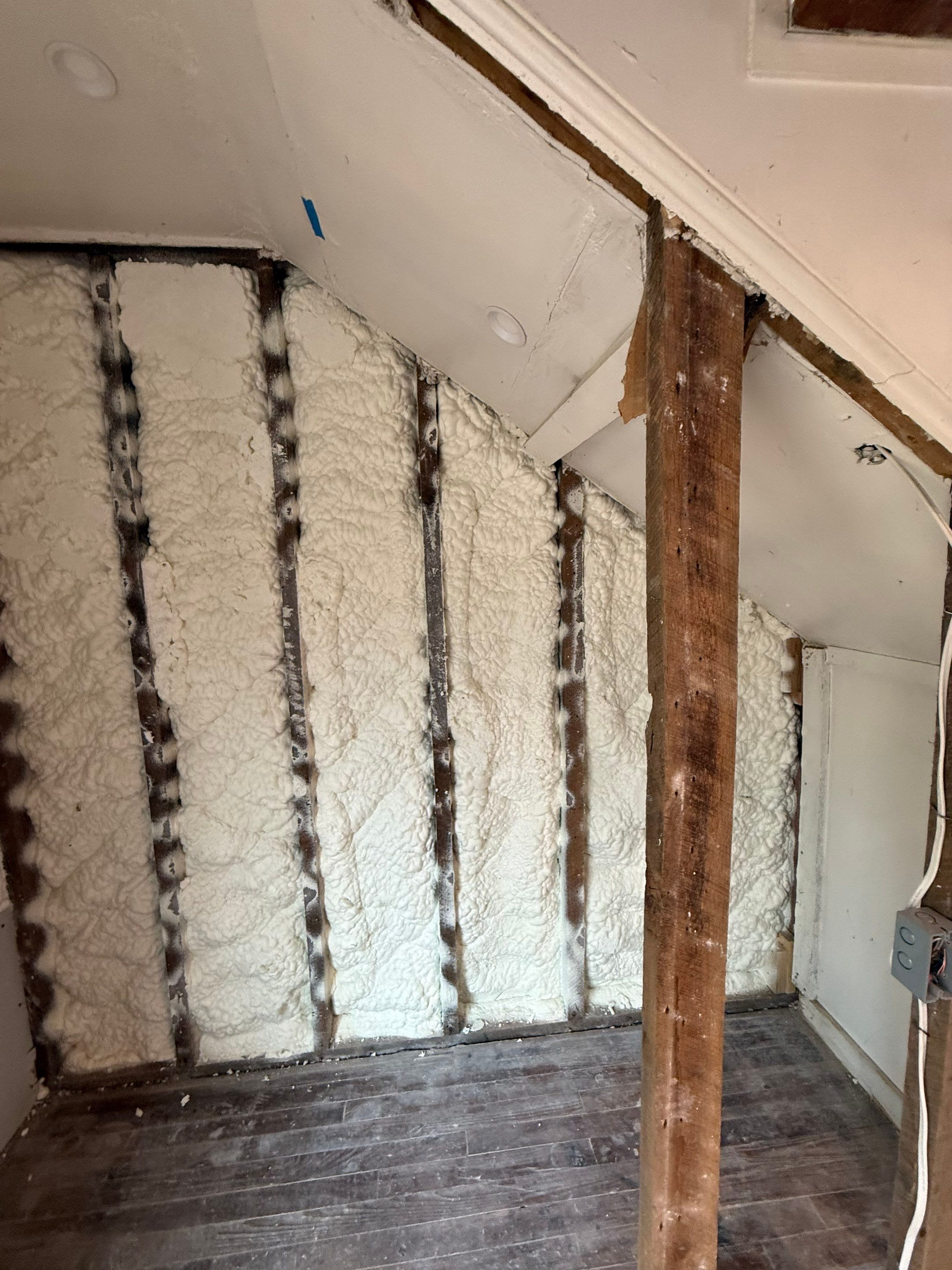 Project in Delaplane by HomeGuard Foam and Foundation