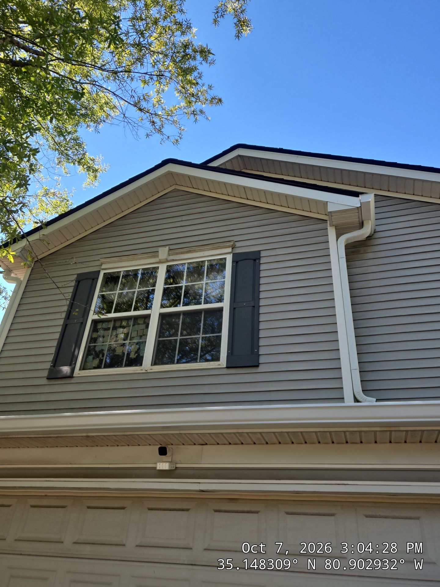 Roof and gutter replacement by hail and wind damage by Just Brilliant Restoration JBR
