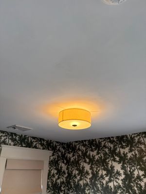 Ceiling Fixture Installation