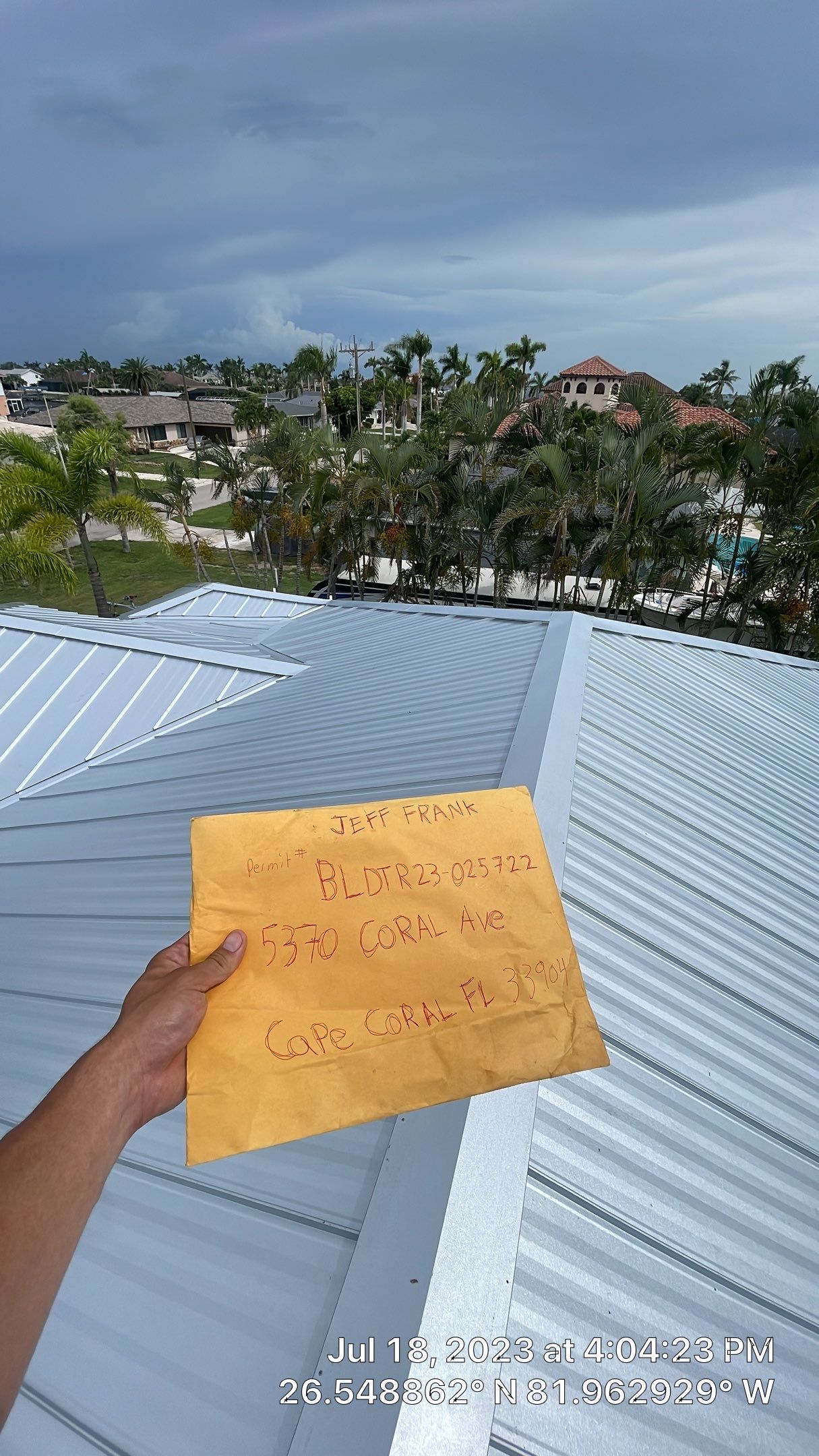 Residential Roofing Installation using Standing Seam Metal by Protek 
