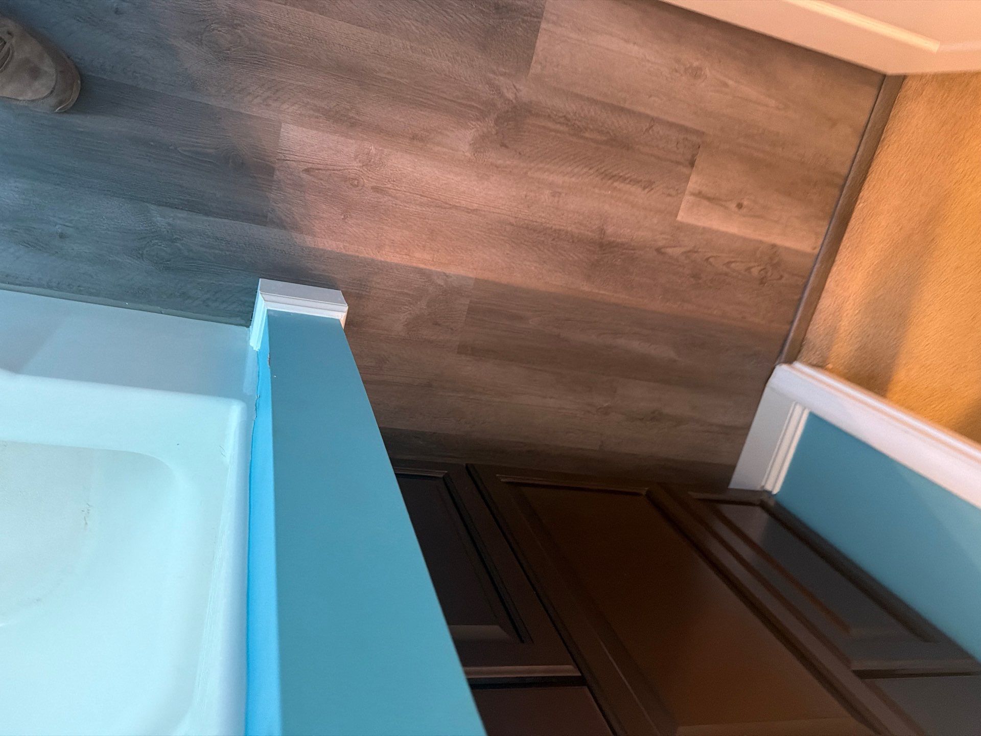 Bathroom Flooring & Ceiling Drywall Repairs by Laser Focused Solutions LLC