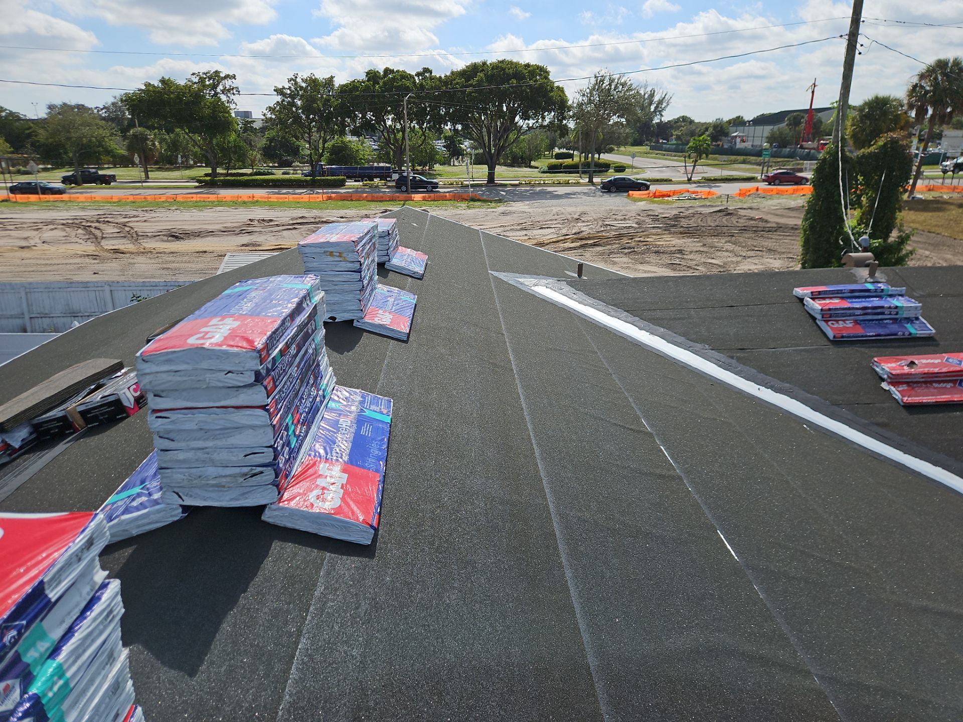 Residential Roofing Installation using GAF by BLUES BROTHERS ROOFING