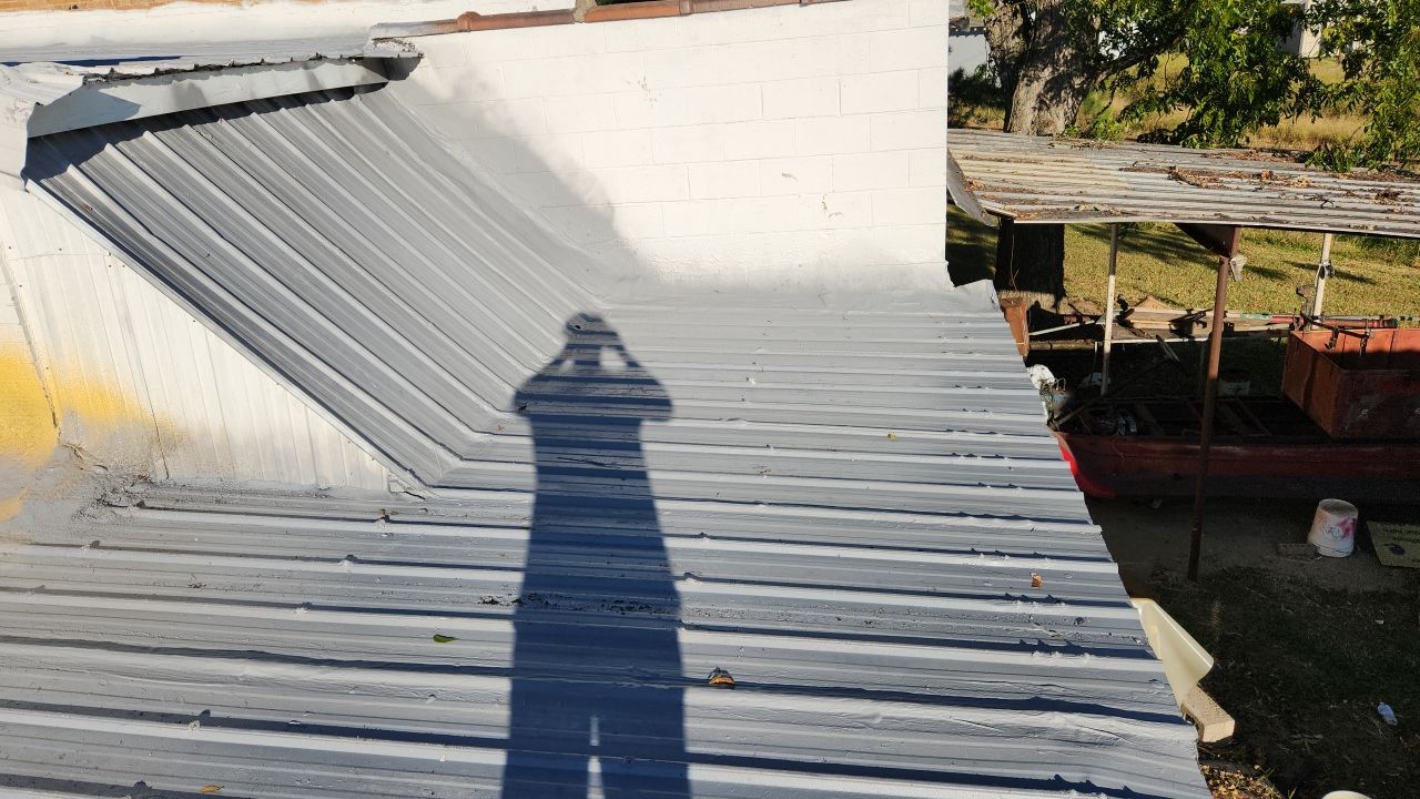 Commercial Roofing Installation using Aldocoat Coatings by Hostetler Roofing