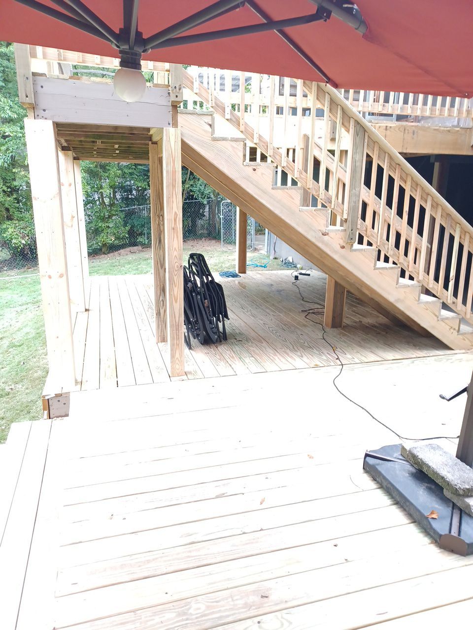 Windsor Blvd - Deck Installation by Pillar and Pine