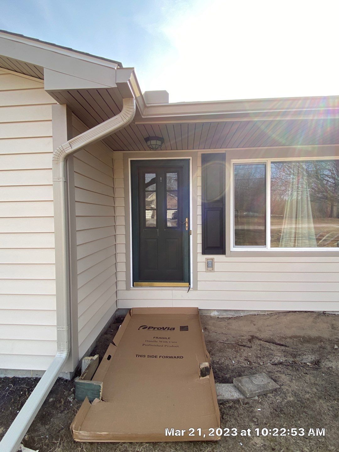 Entry Door using Replace Exterior Door by Smart Roof