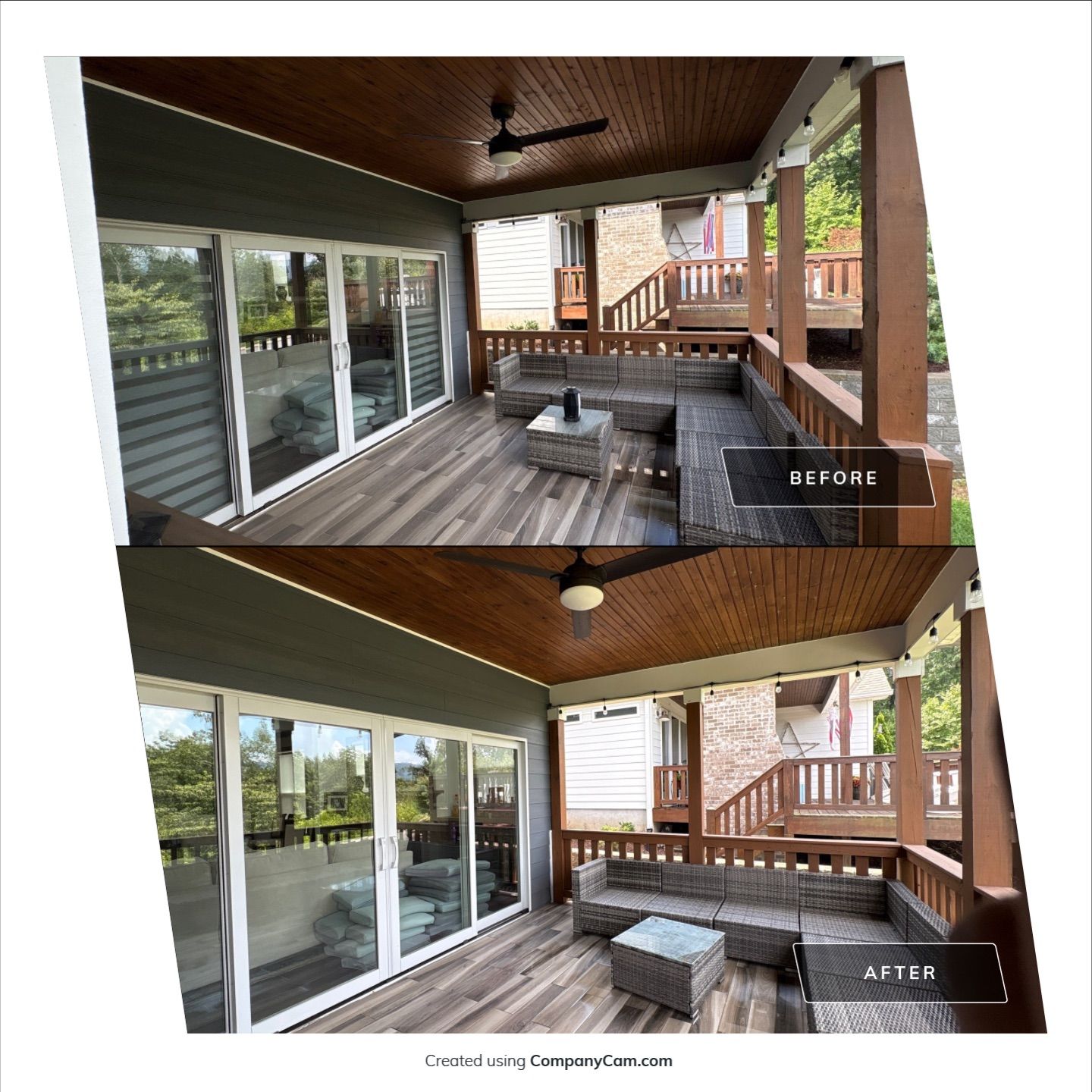 Project in Chattanooga by Curb Appeal 