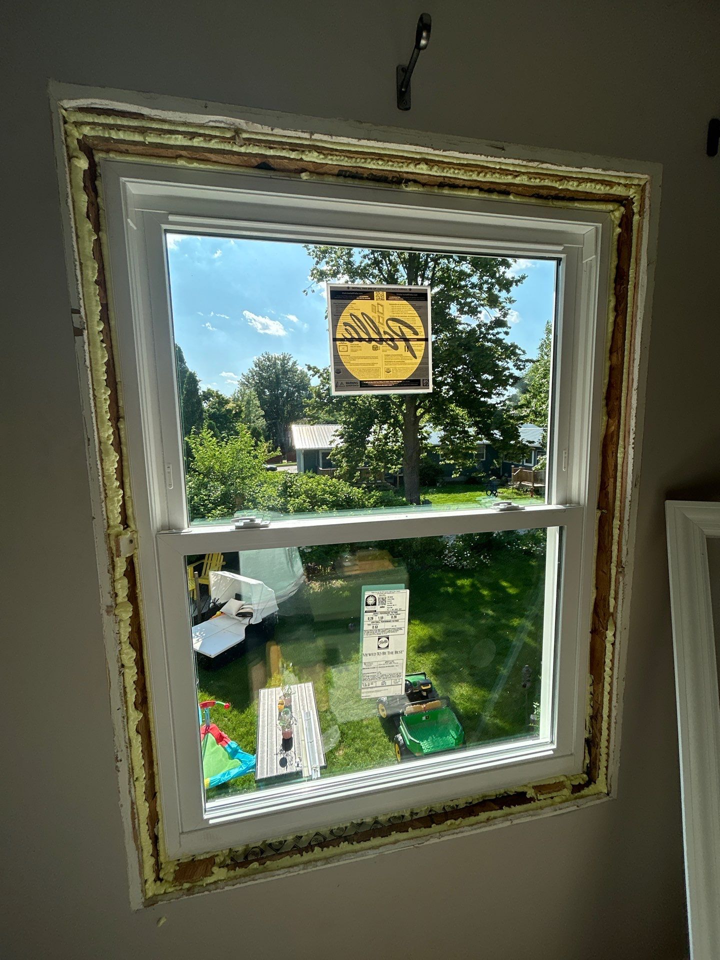 Window installation  by United Windows and Siding LLC