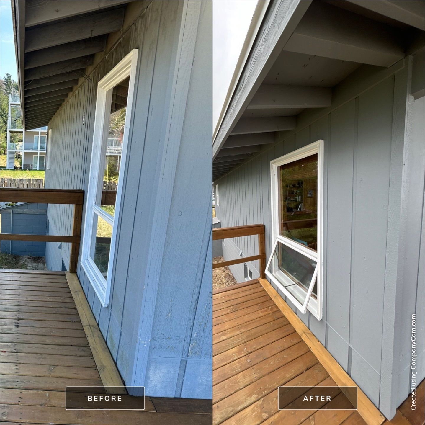 Exterior Painting. Exterior staining by Gordon Painting