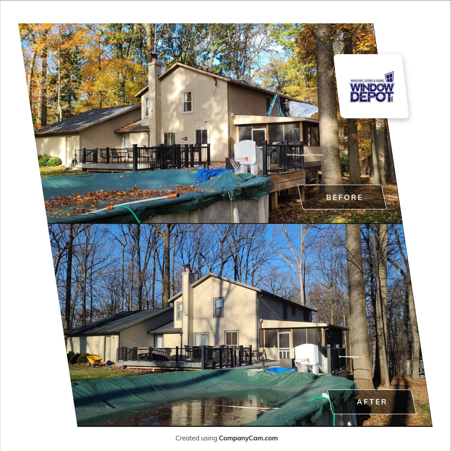 Siding Installation using Mastic Ovation by Window Depot of Annapolis