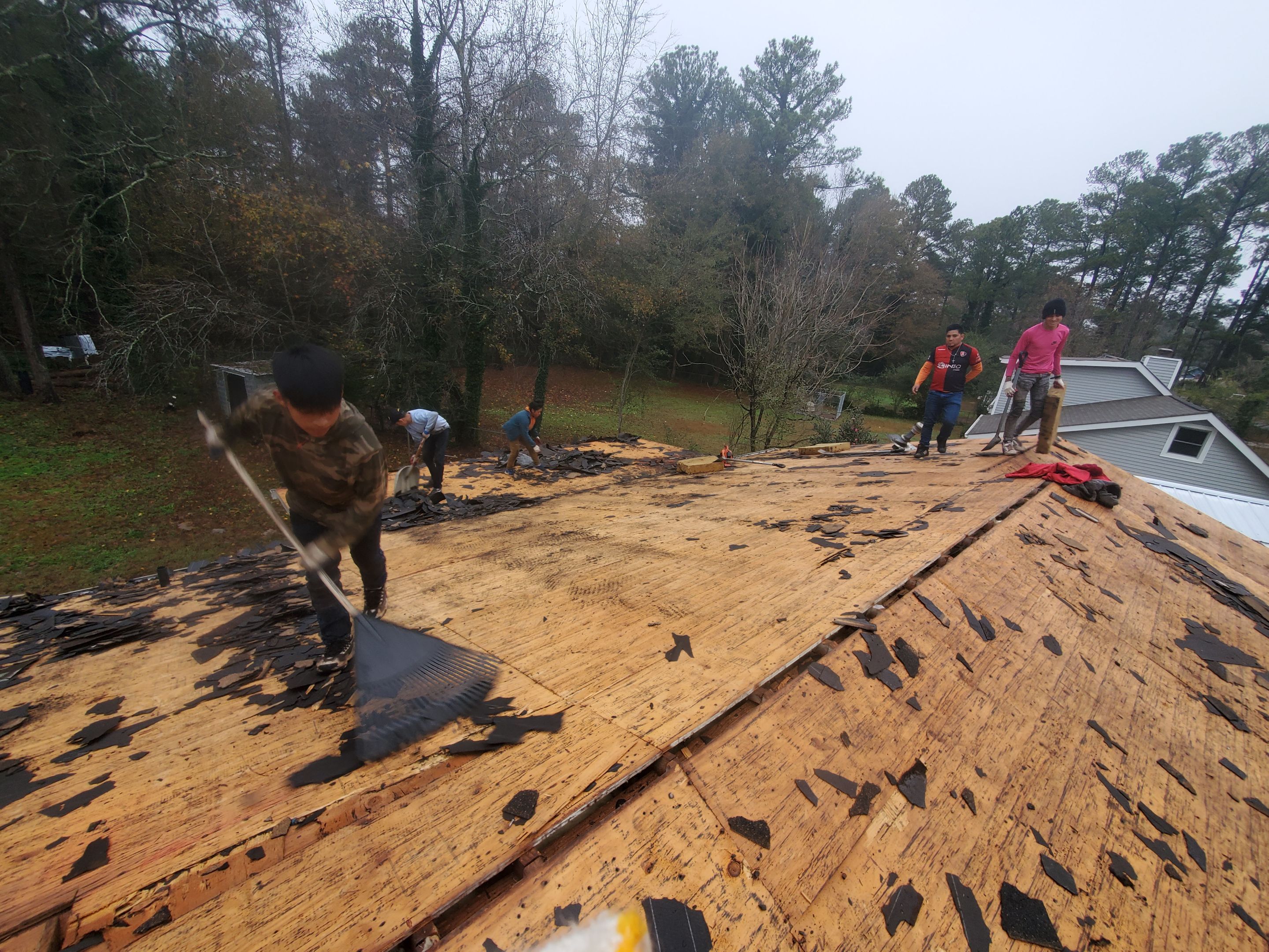 Residential Roofing Installation using Owens Corning by Inspector Roofing and Restoration