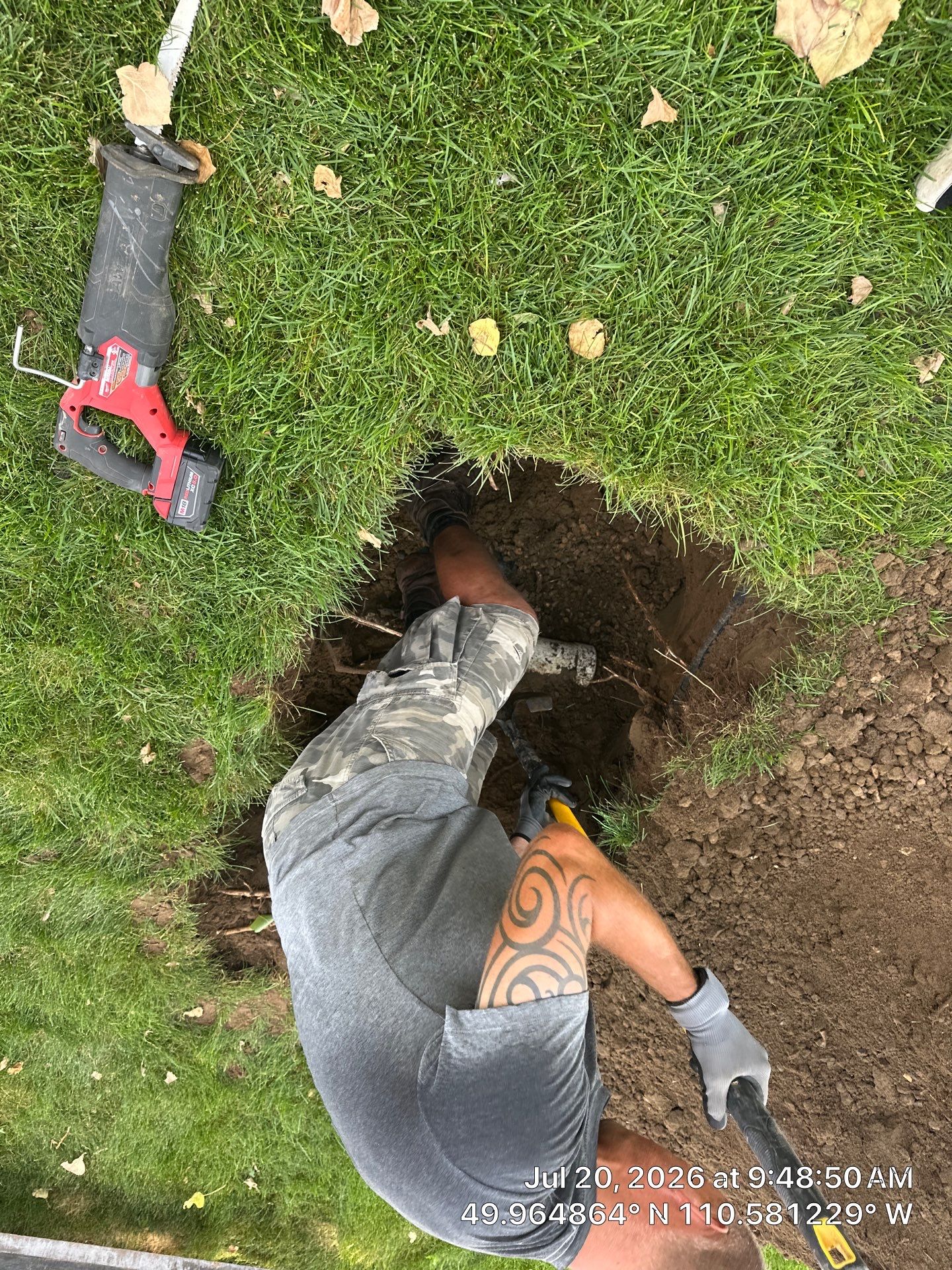 Septic System Pump Replacement and Sewer Line Root Removal in Dunmore by Septic Medic Inc.