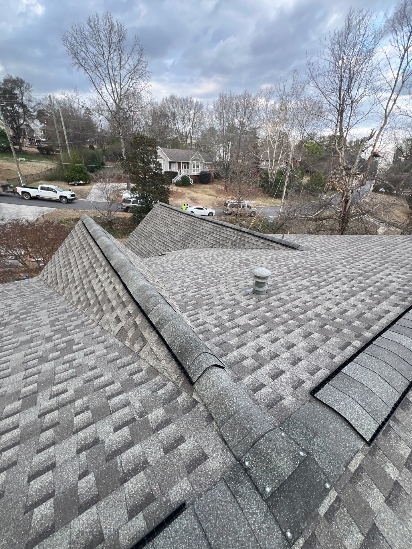 Residential Roofing Installation in Birmingham (Weathered Wood) by The Roofing Dudes