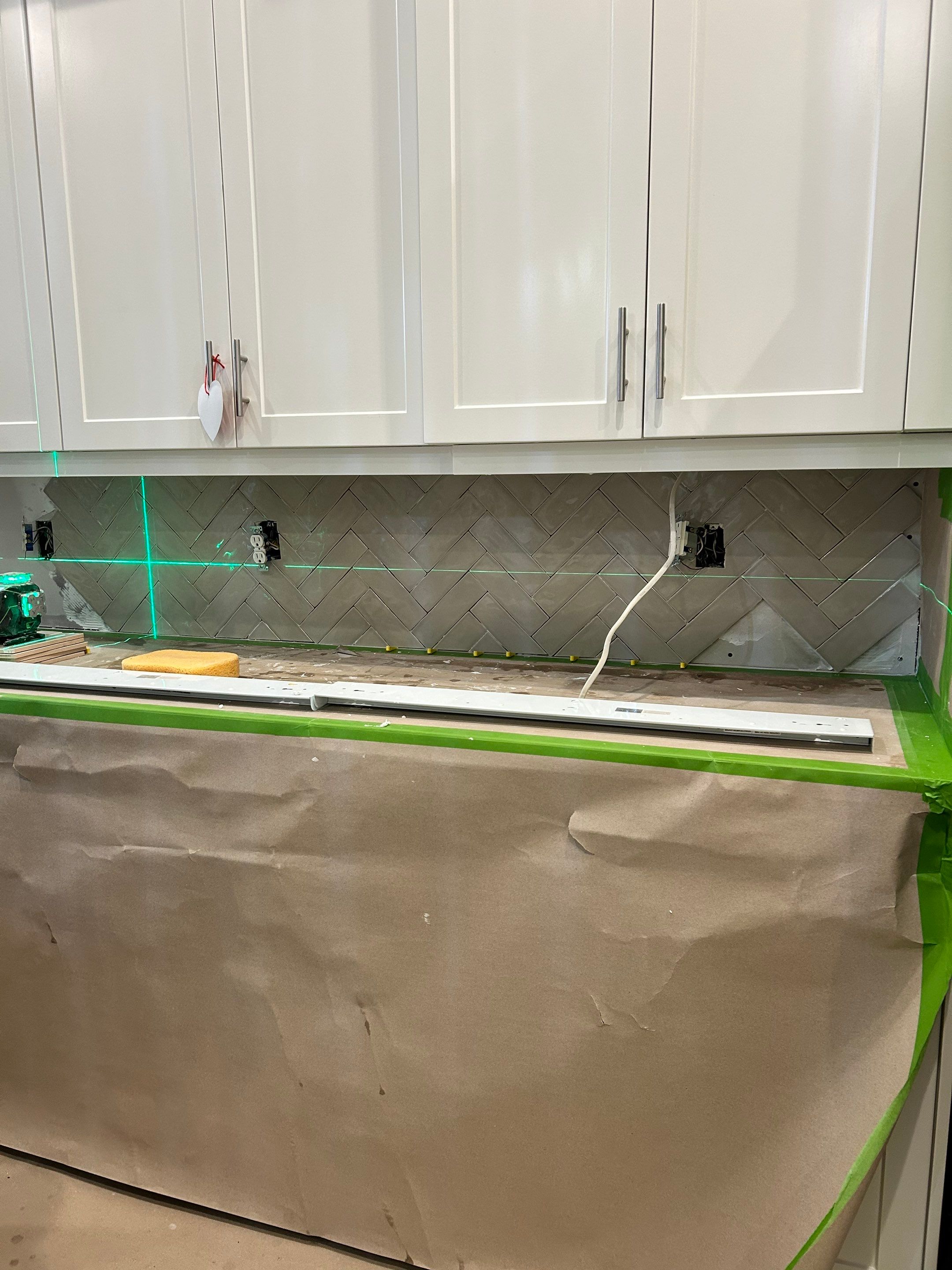 Kitchen Backsplash - Delray Beach by Hevi Tile