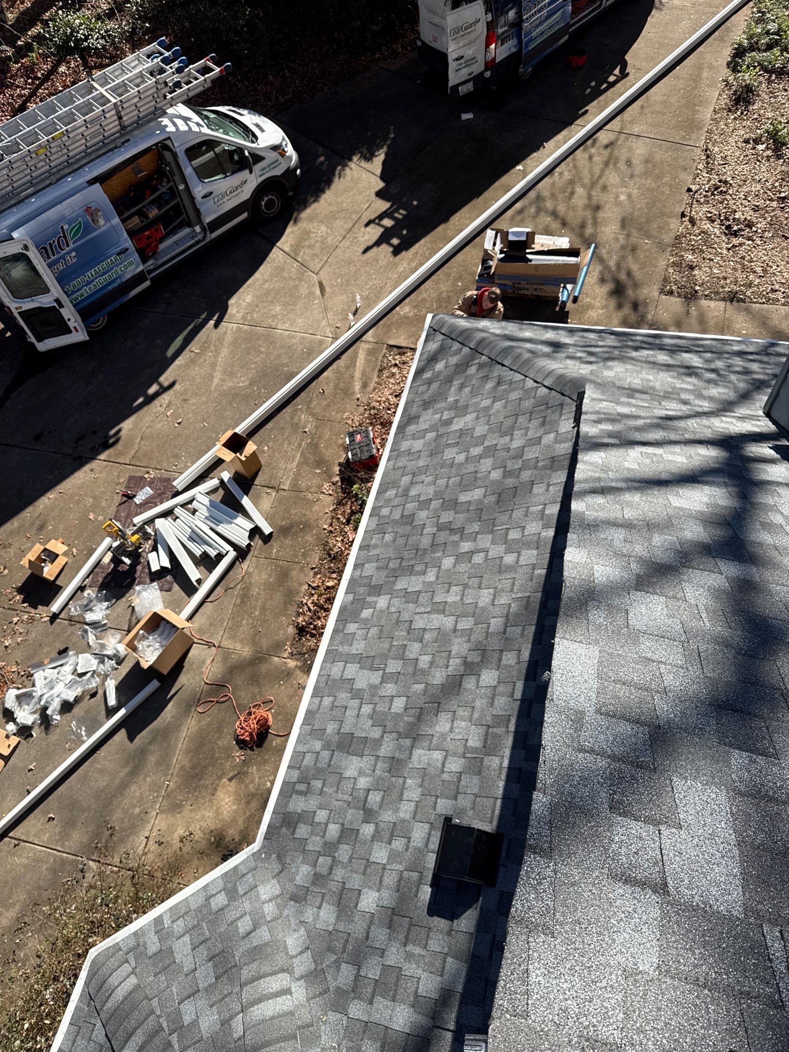 Project in Raleigh - Certainteed Landmark Pro Pewter  by Pro Performance Roofing