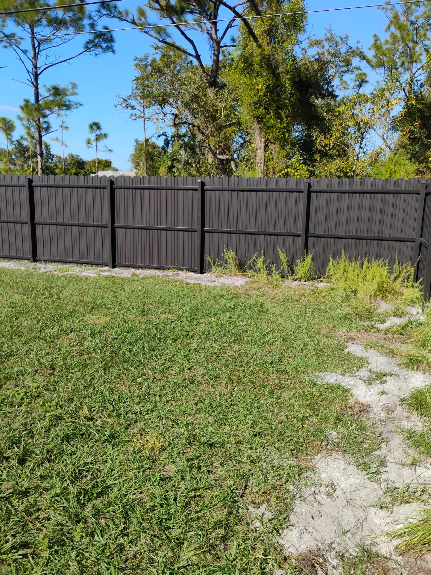 Bronze Metal Fence in Port Charlotte by True Fence LLC