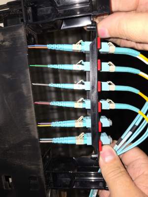 Structured cabling installation by CimaSolutions