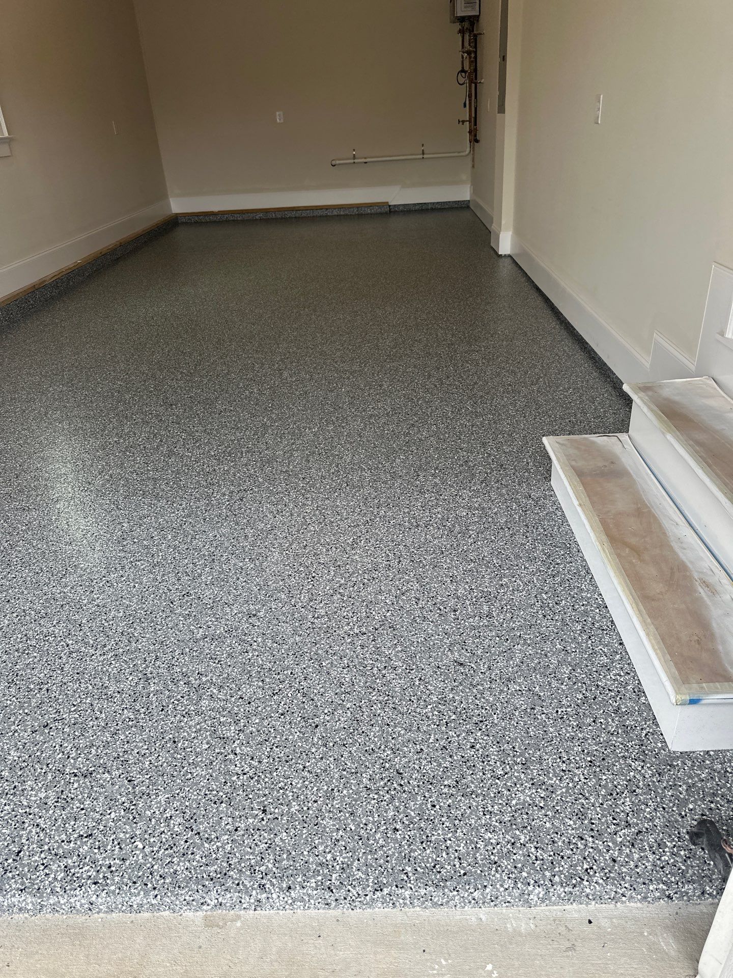 Garage Floor Coating using Wombat by My Garage Floor Guys